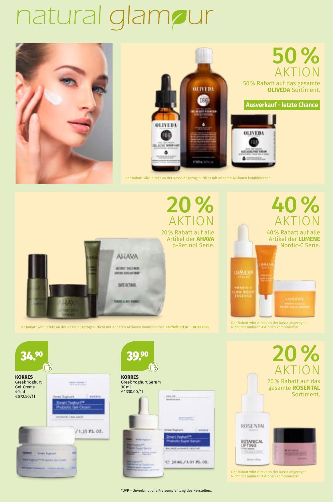 MÃ¼ller Parfumerie flyer page