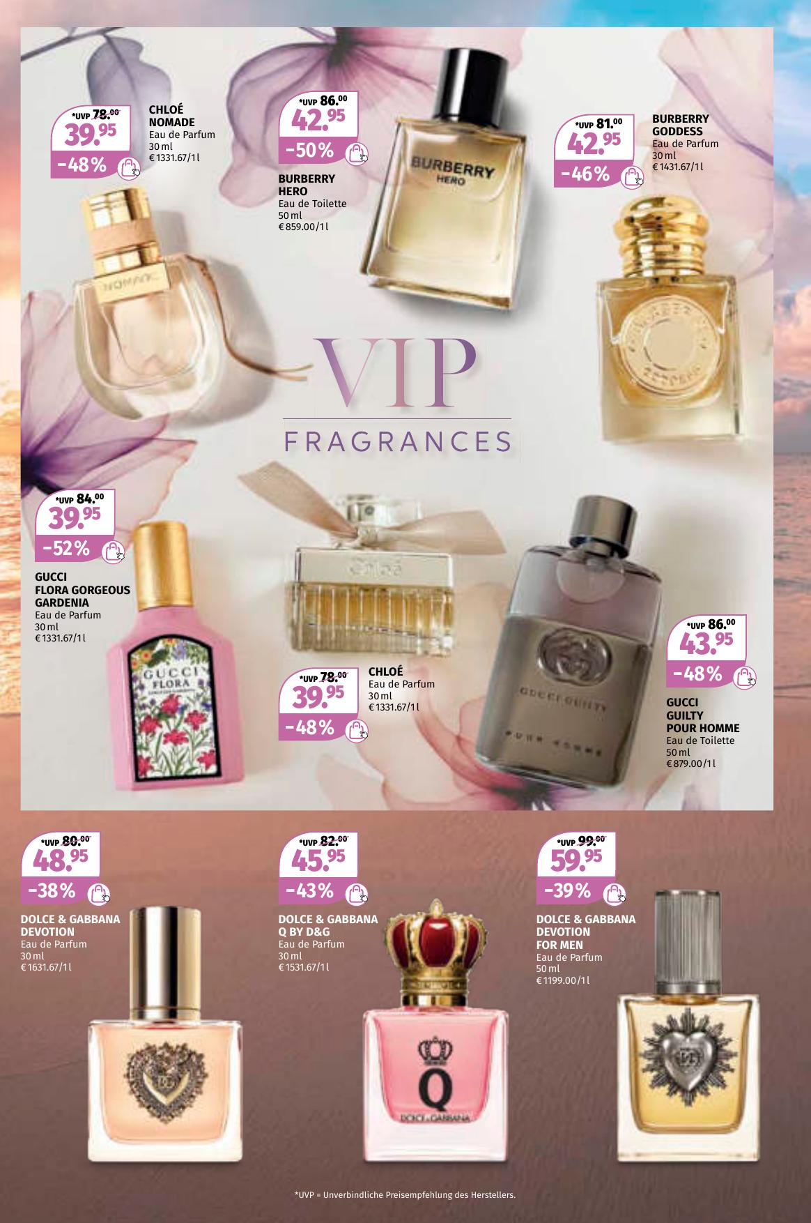 MÃ¼ller Parfumerie flyer page