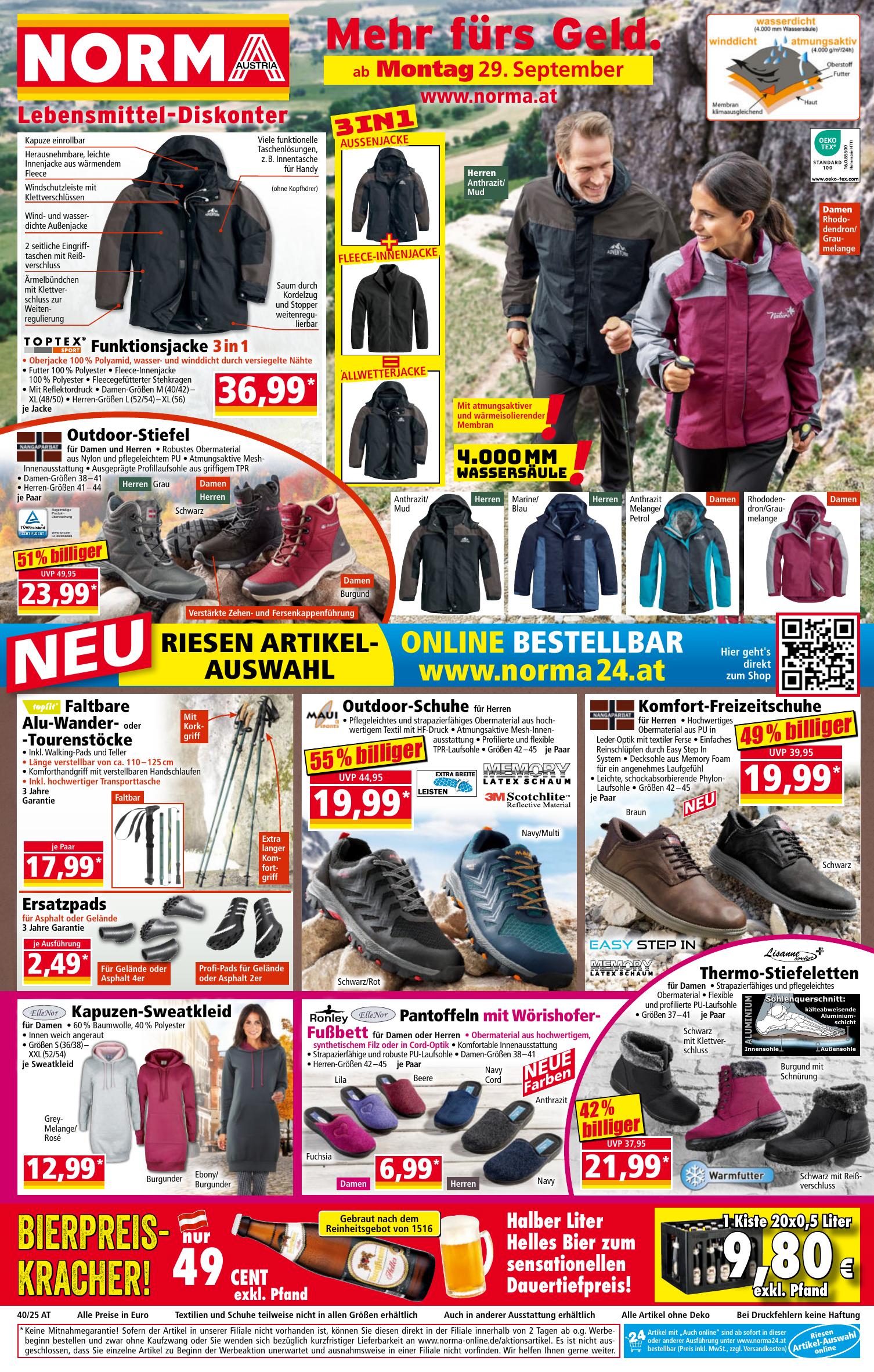Norma flyer page