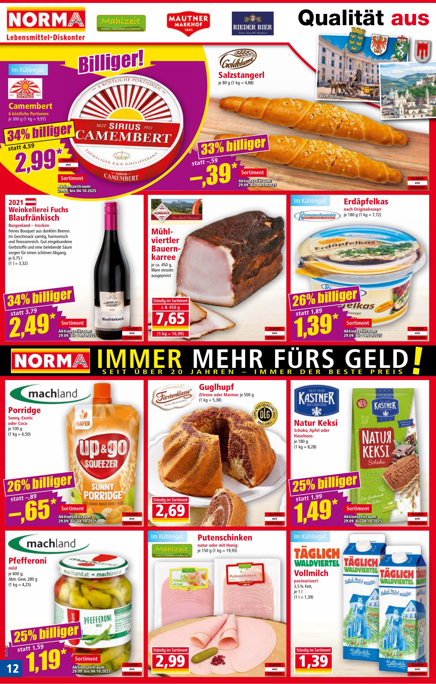 Norma flyer page