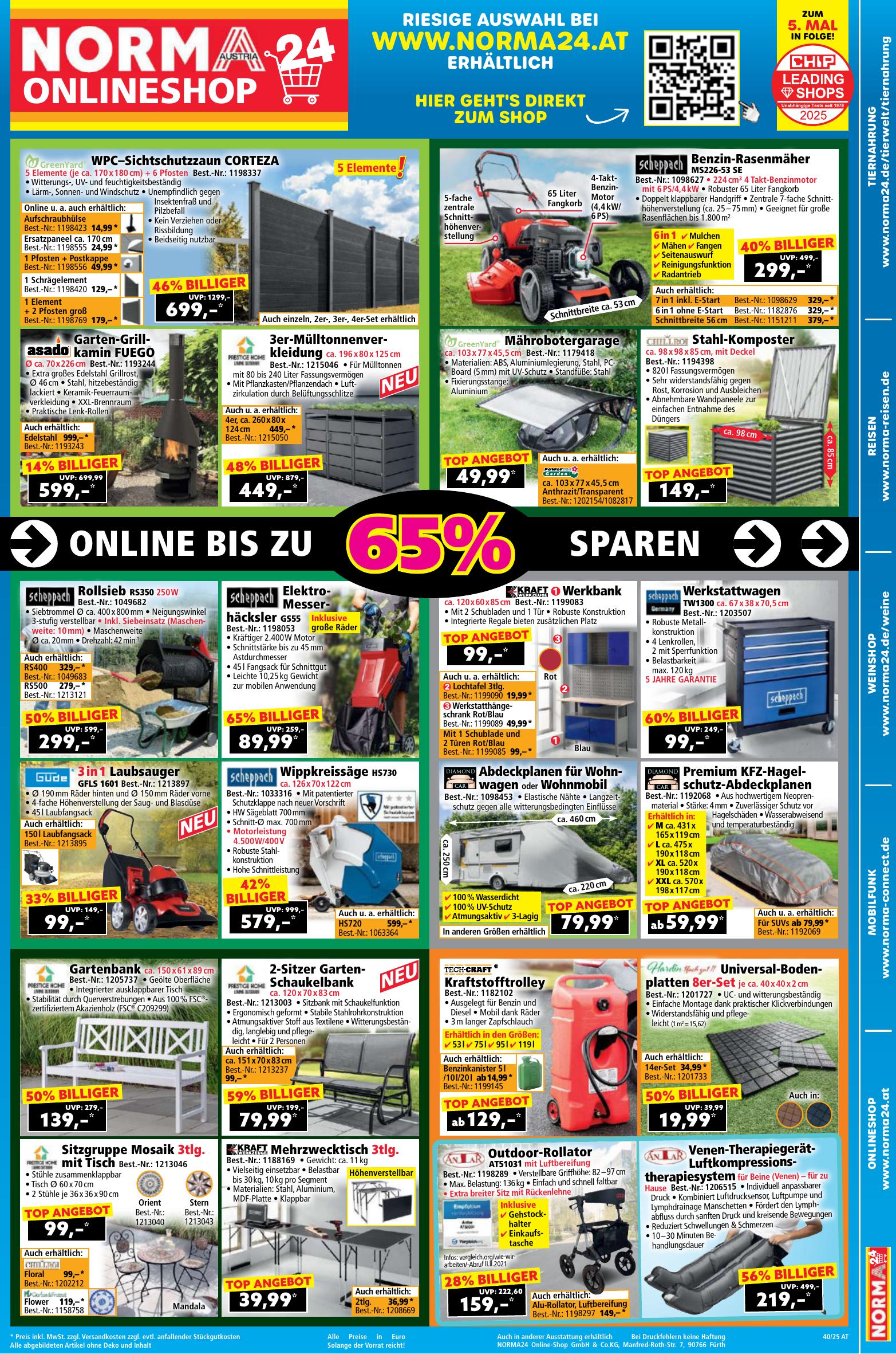 Norma flyer page