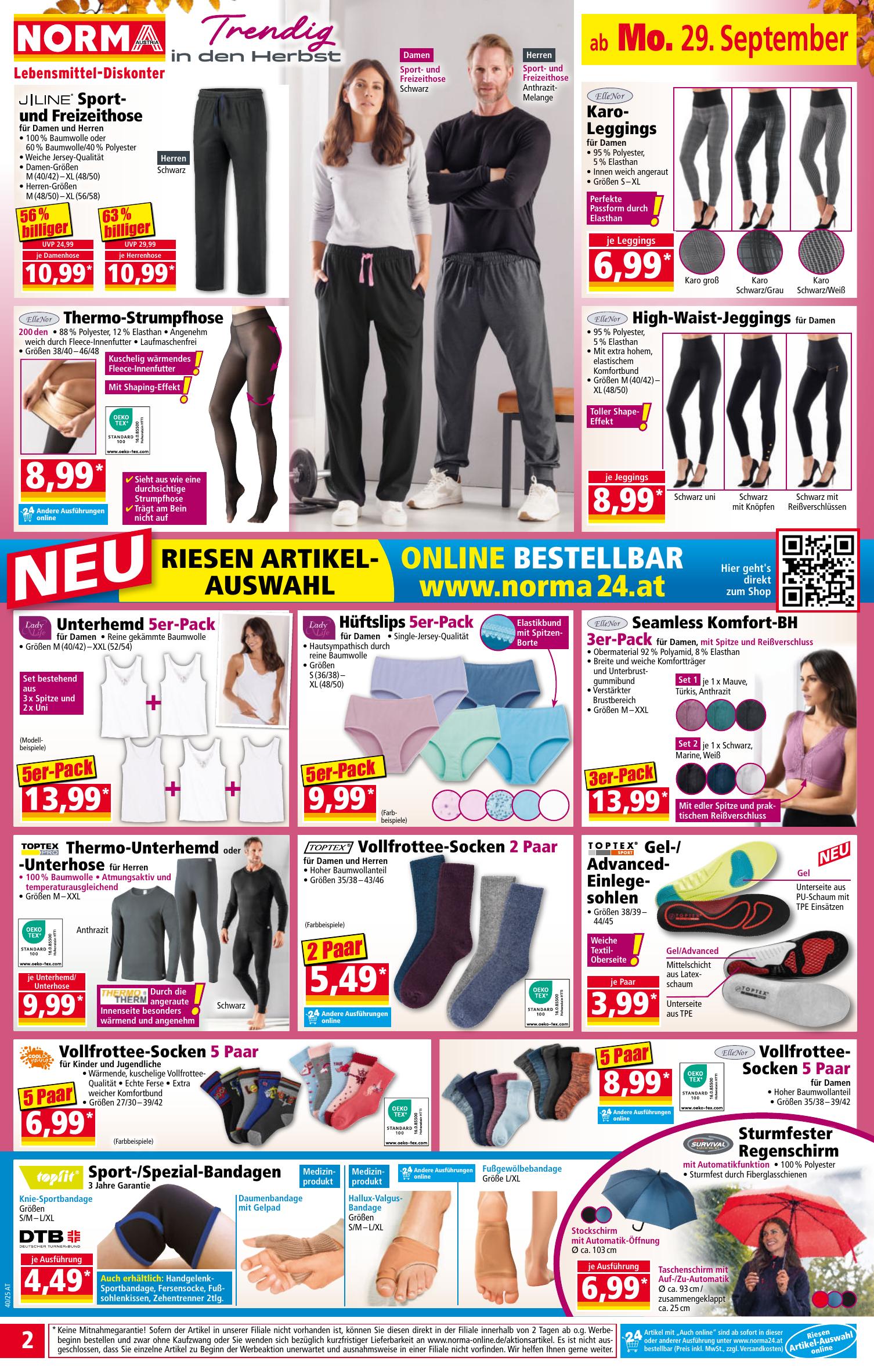 Norma flyer page