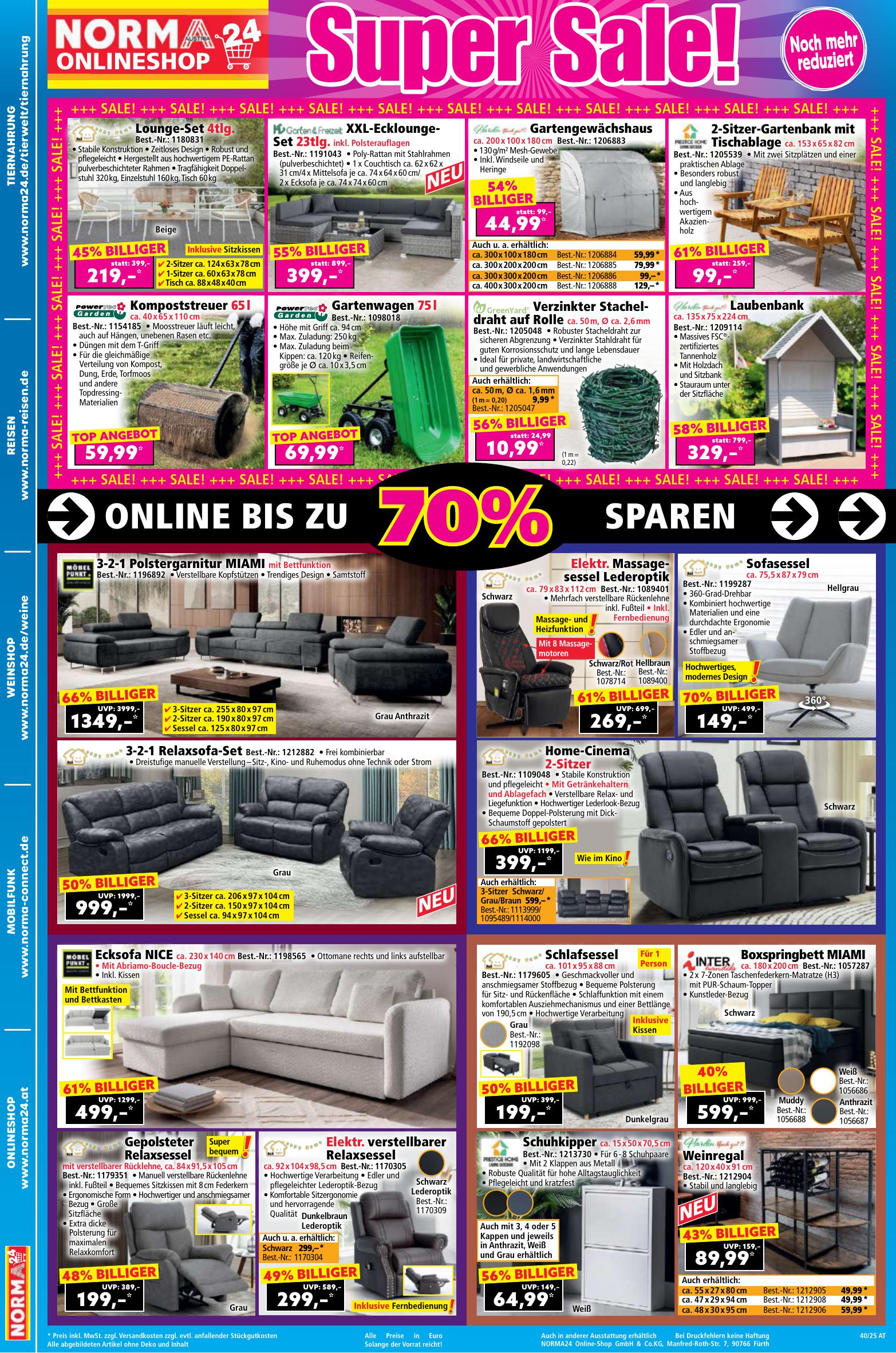 Norma flyer page