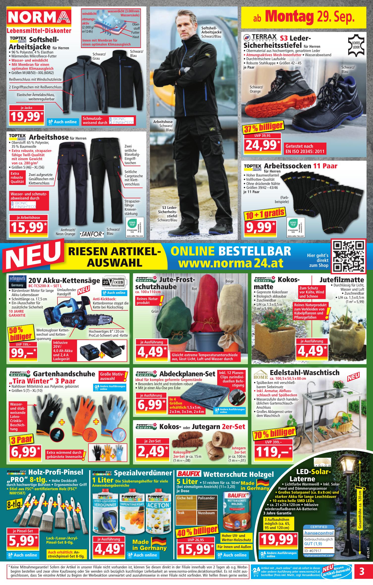Norma flyer page