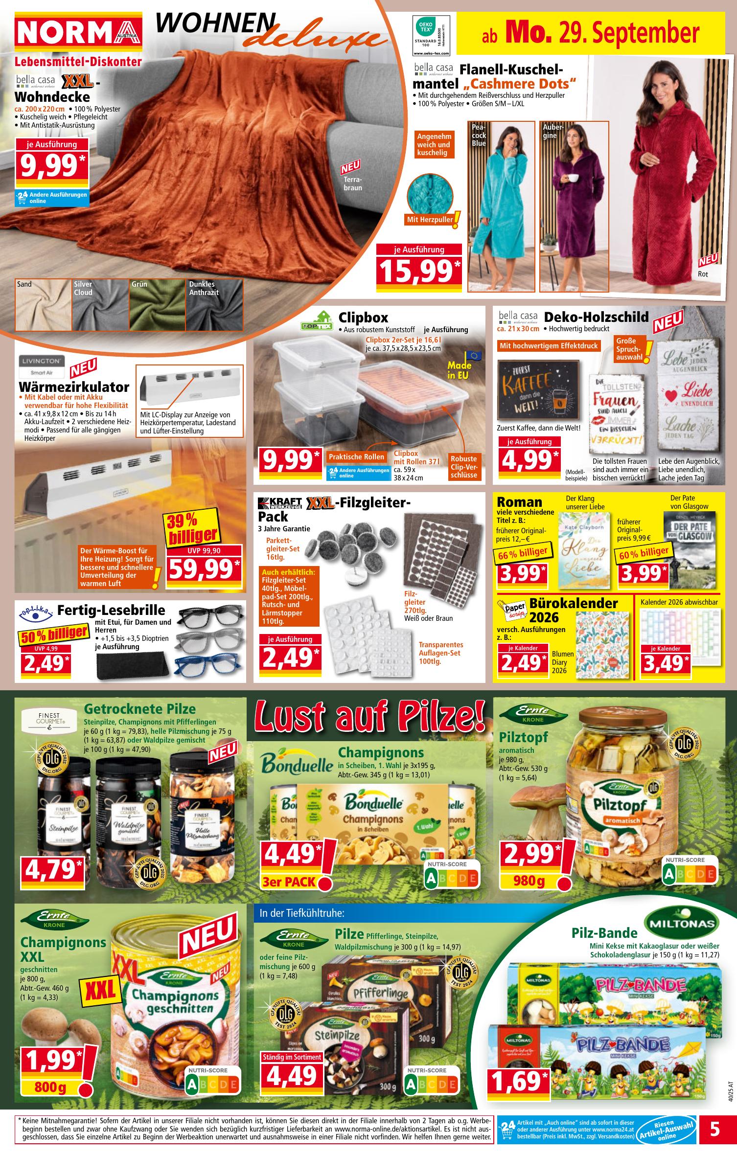 Norma flyer page