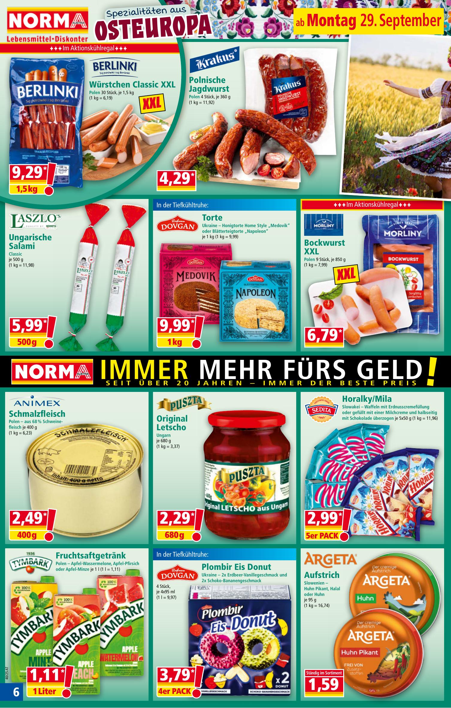 Norma flyer page
