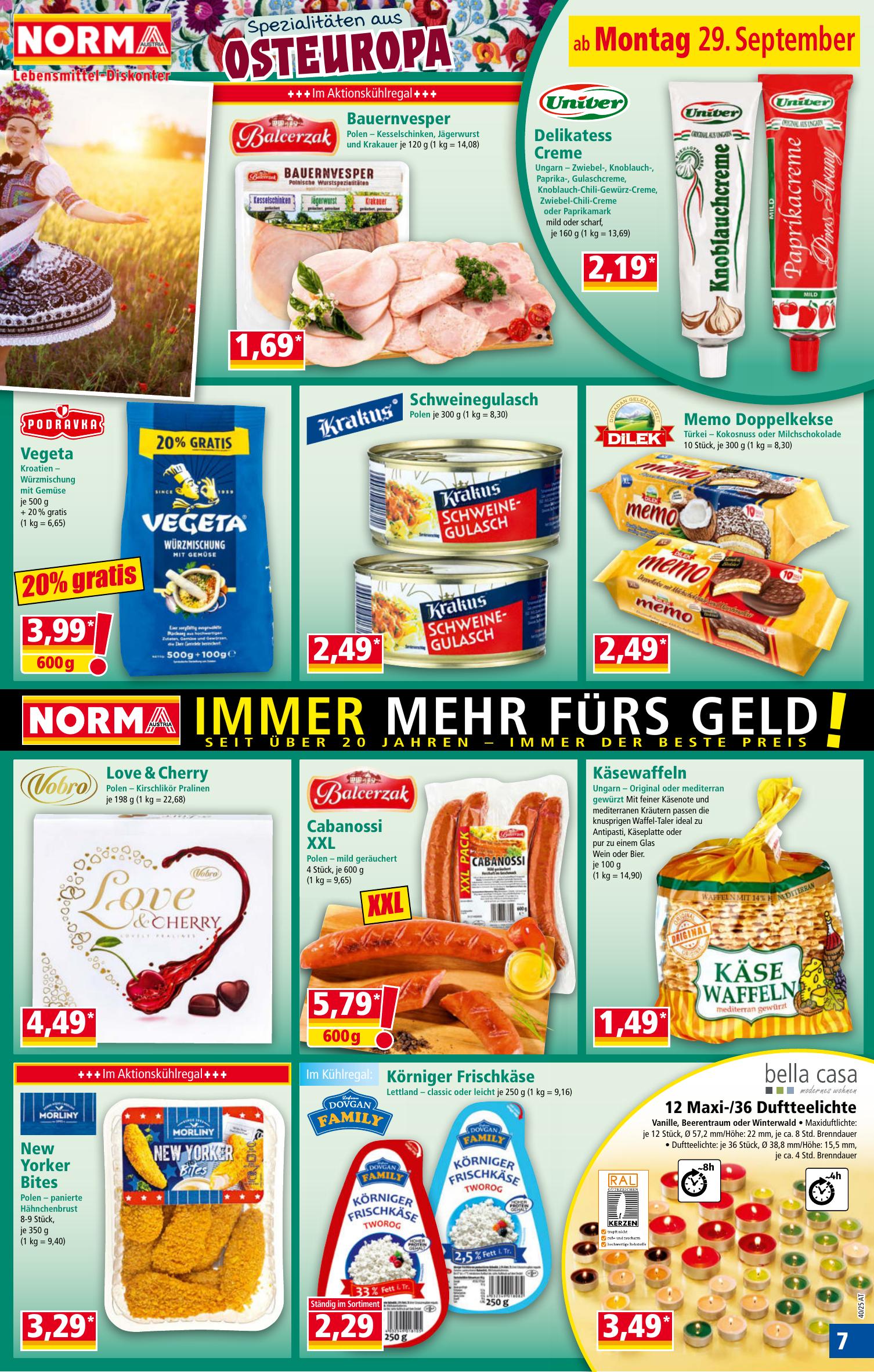 Norma flyer page