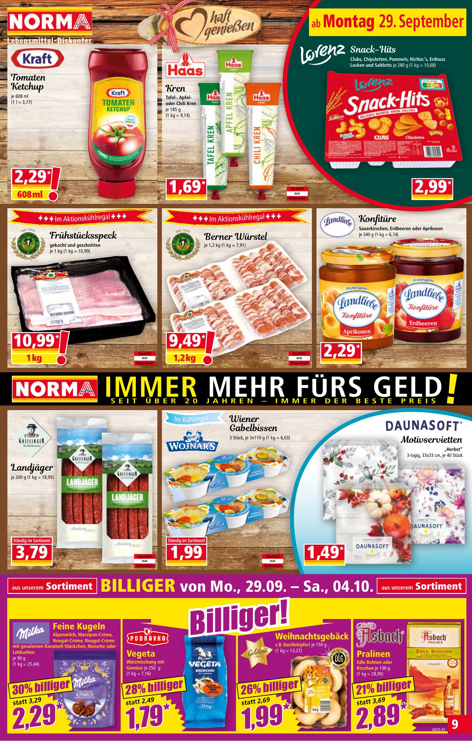 Norma flyer page
