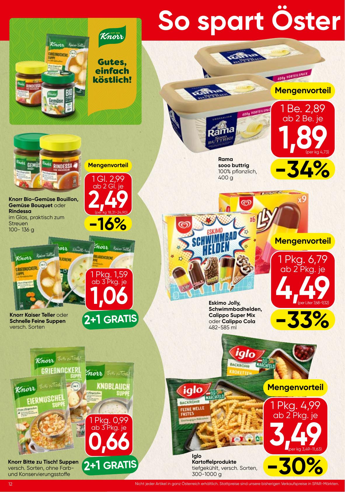 Spar flyer page
