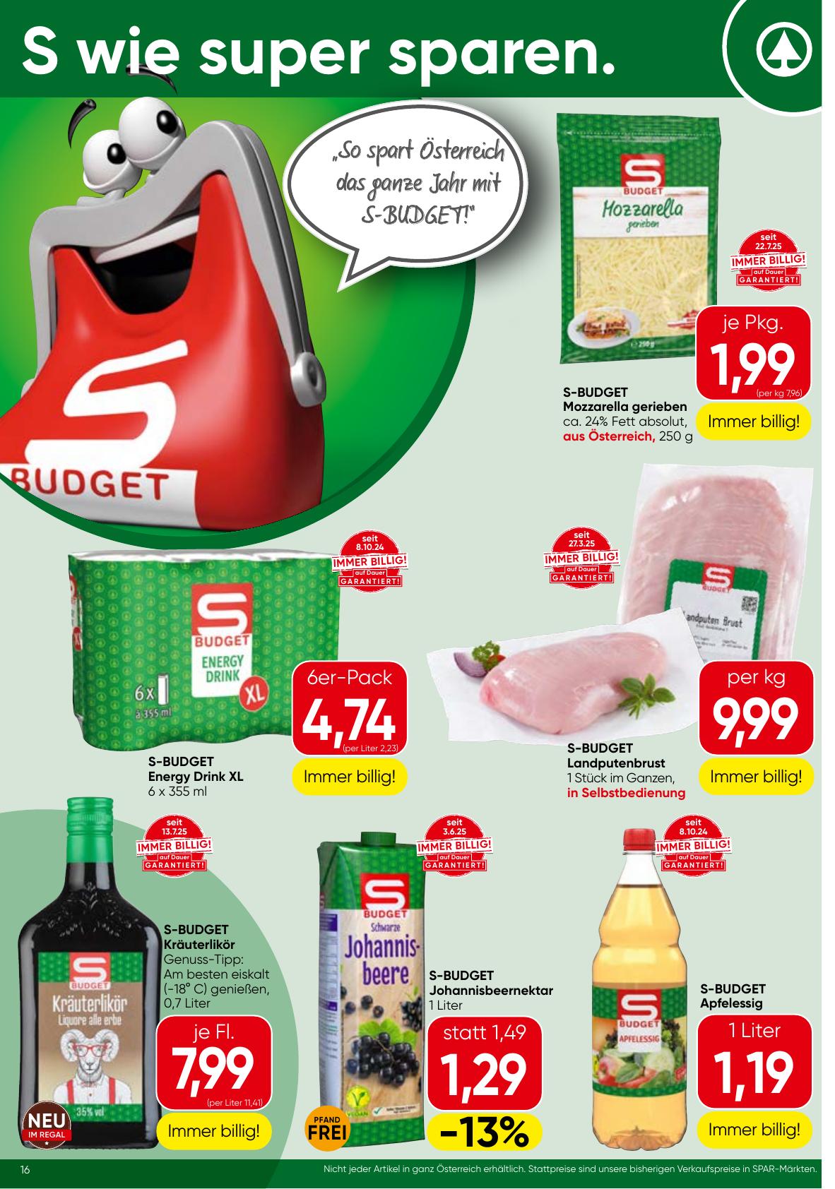 Spar flyer page