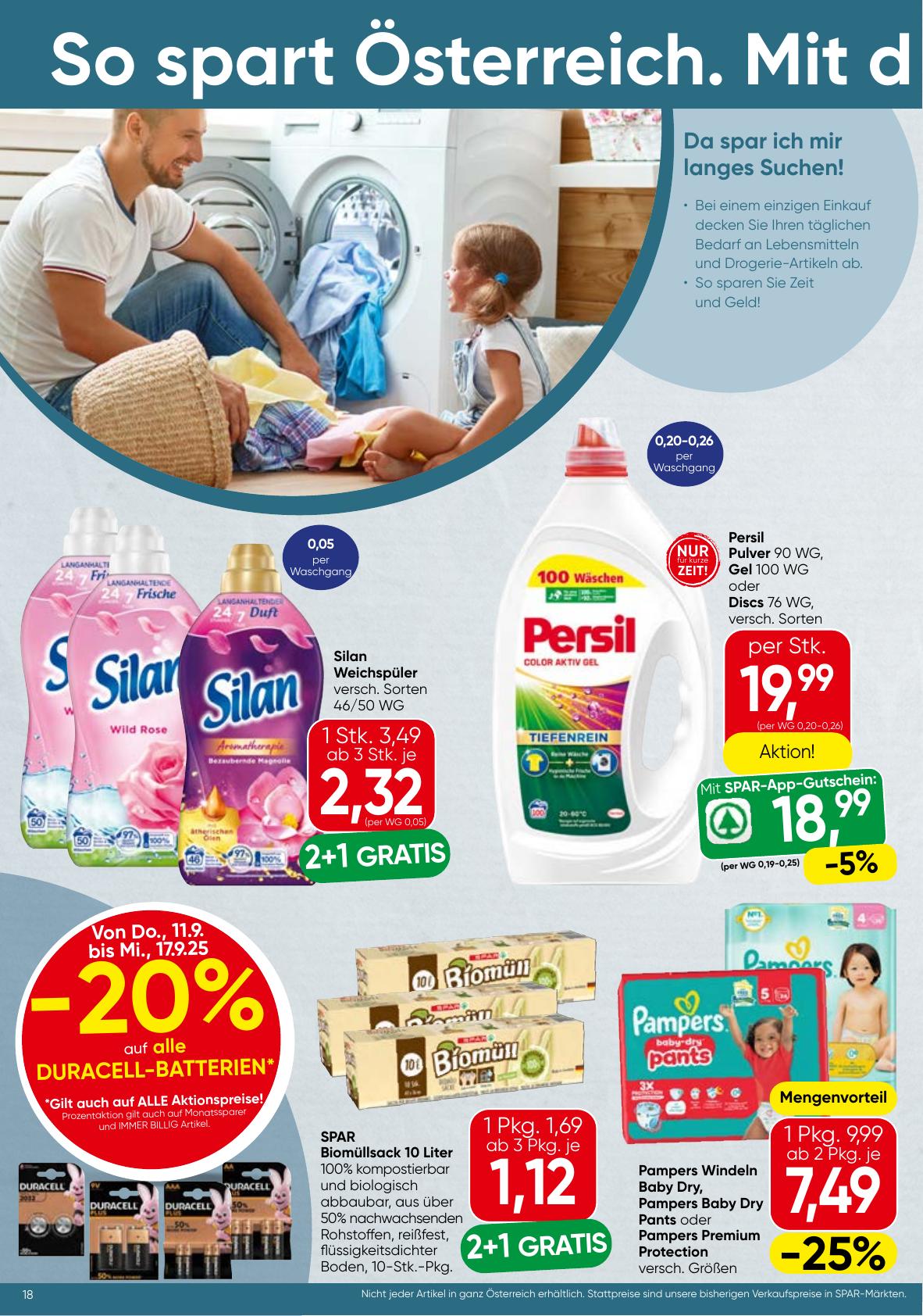 Spar flyer page