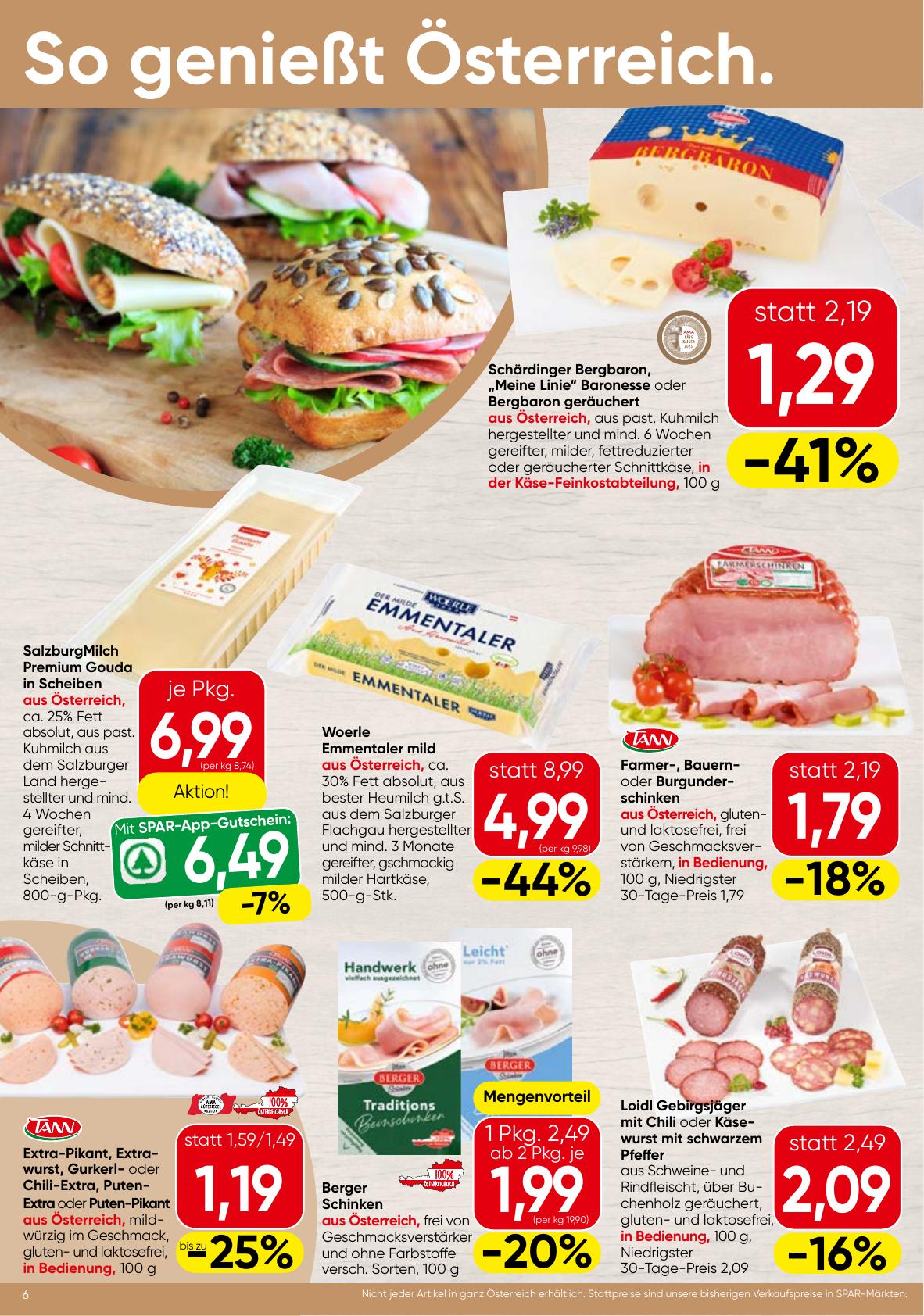 Spar flyer page
