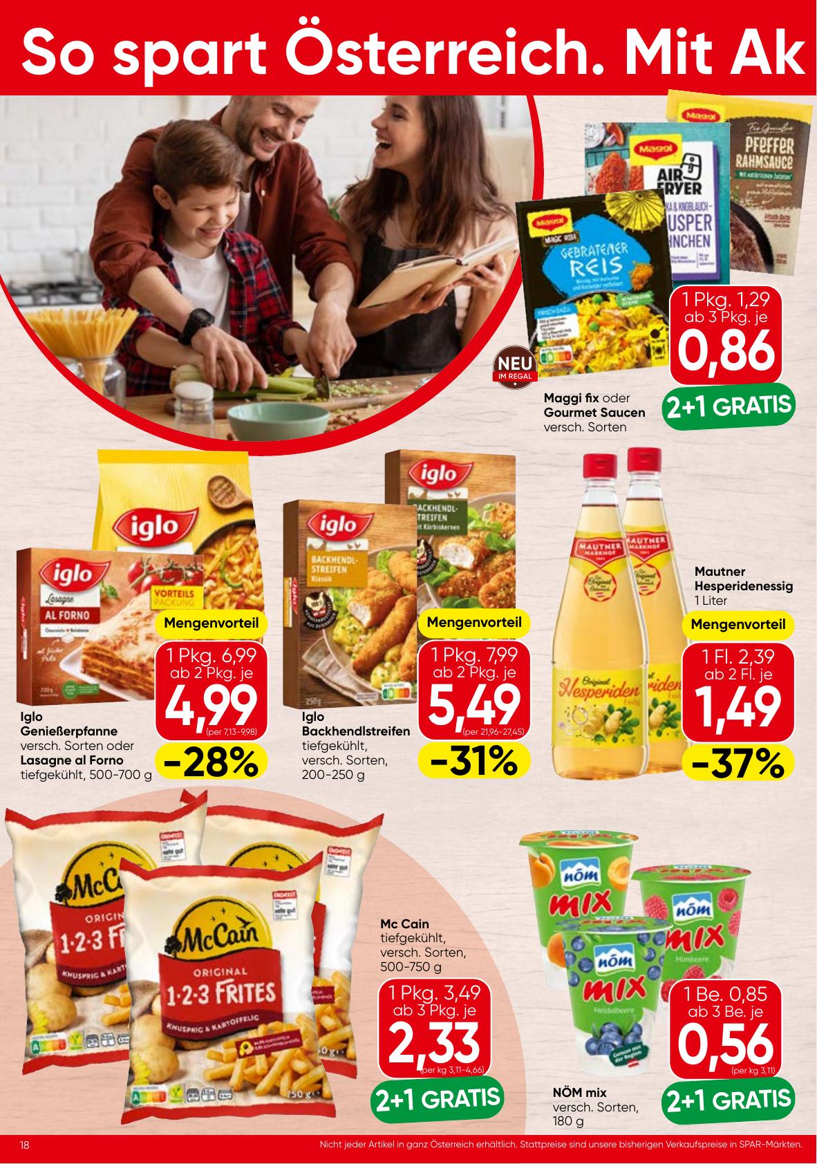 Spar flyer page