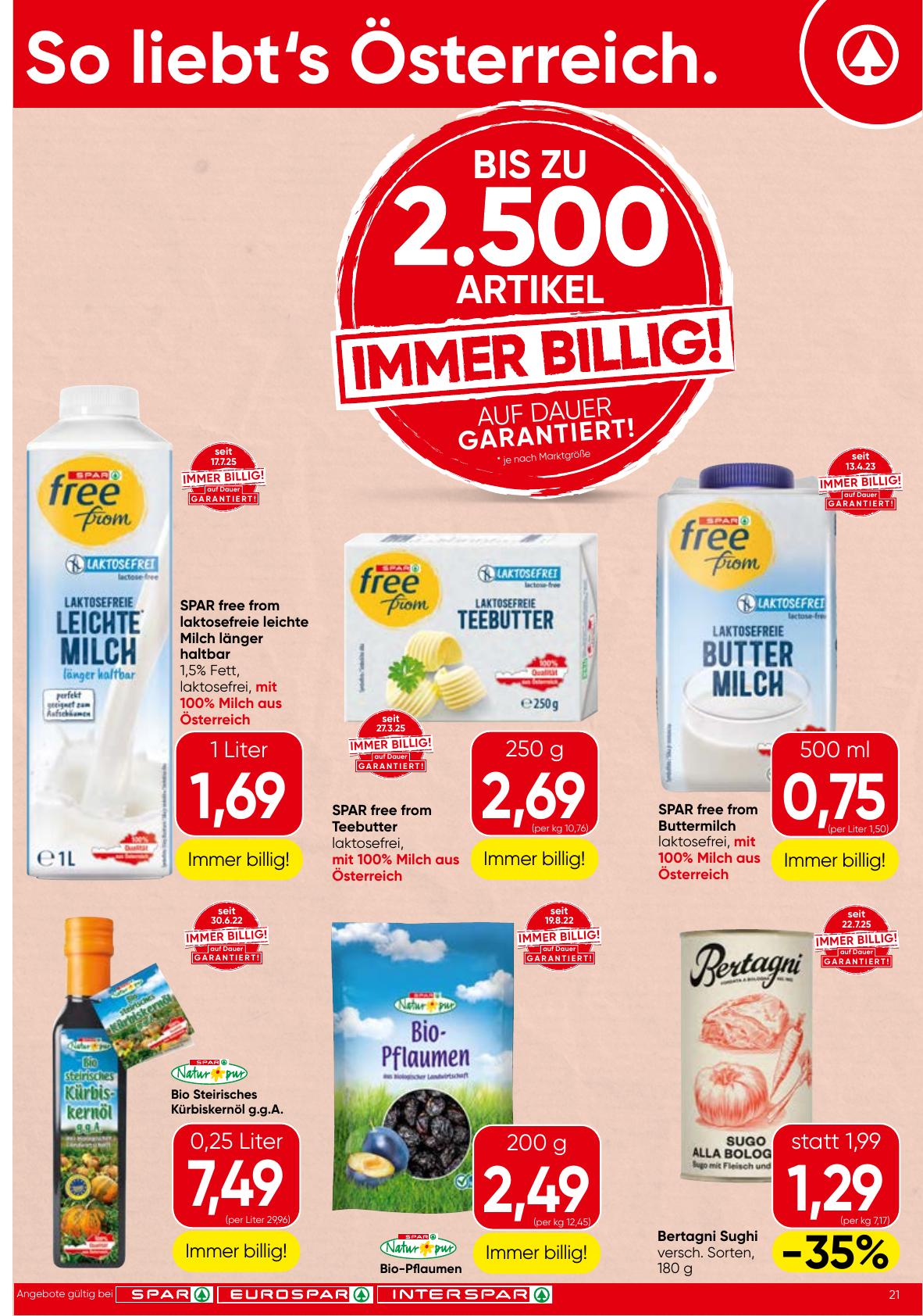Spar flyer page