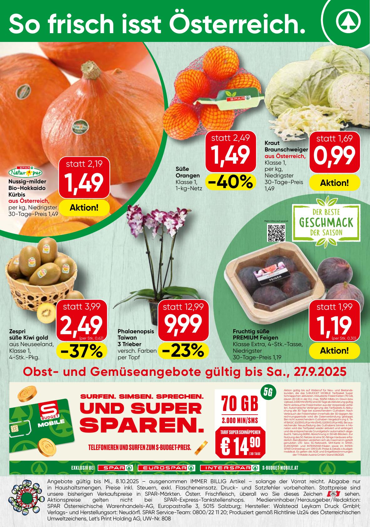 Spar flyer page