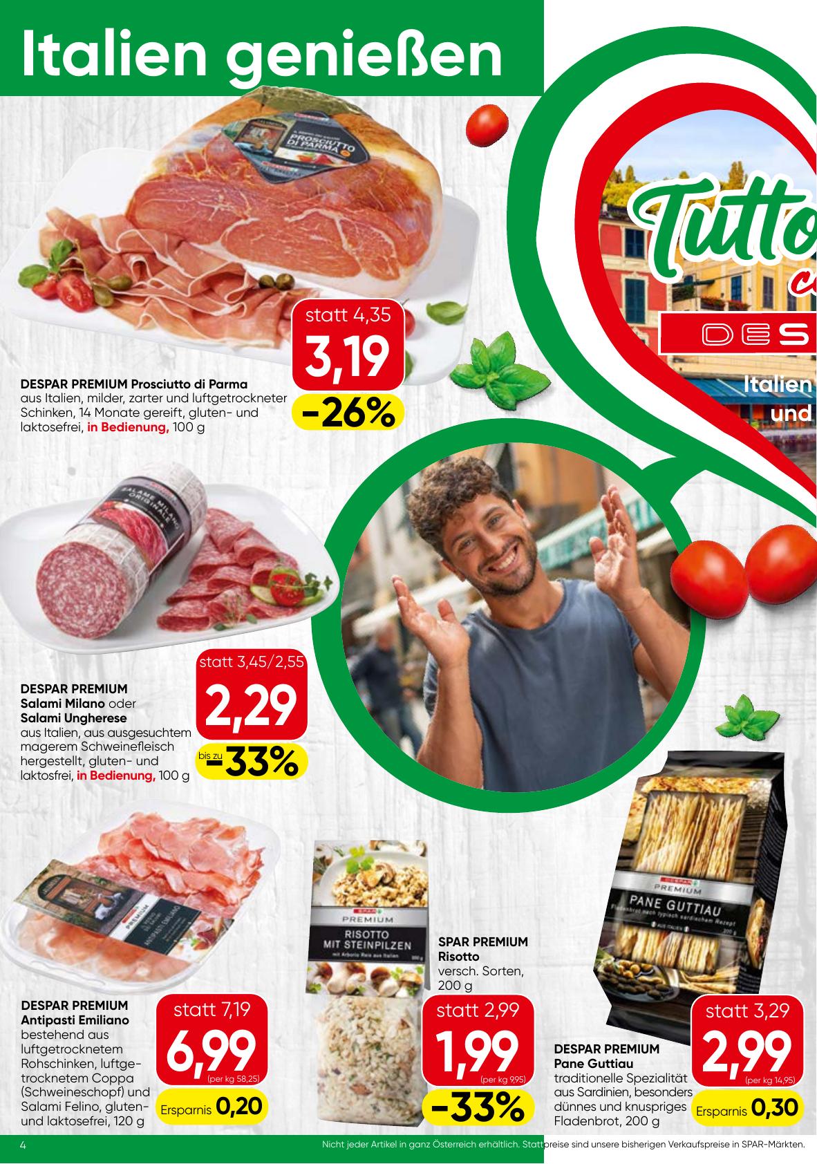Spar flyer page