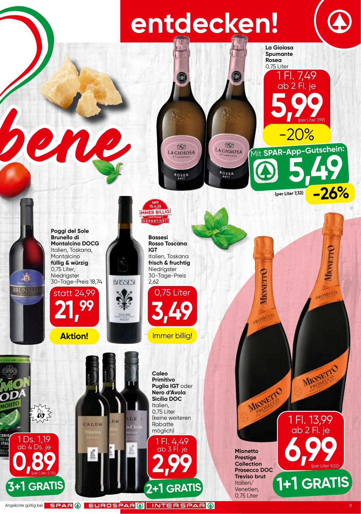 Spar flyer page