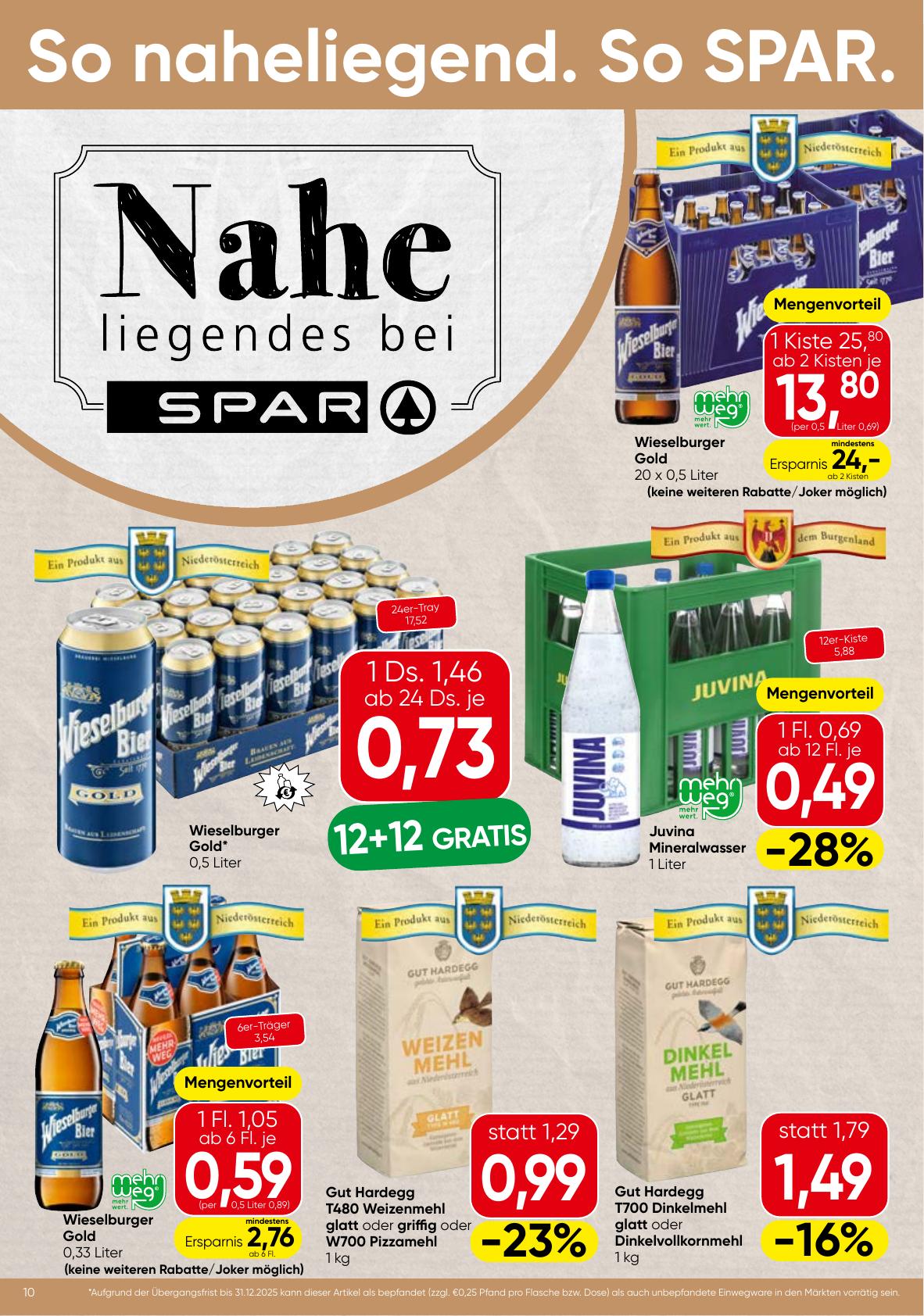 Spar flyer page