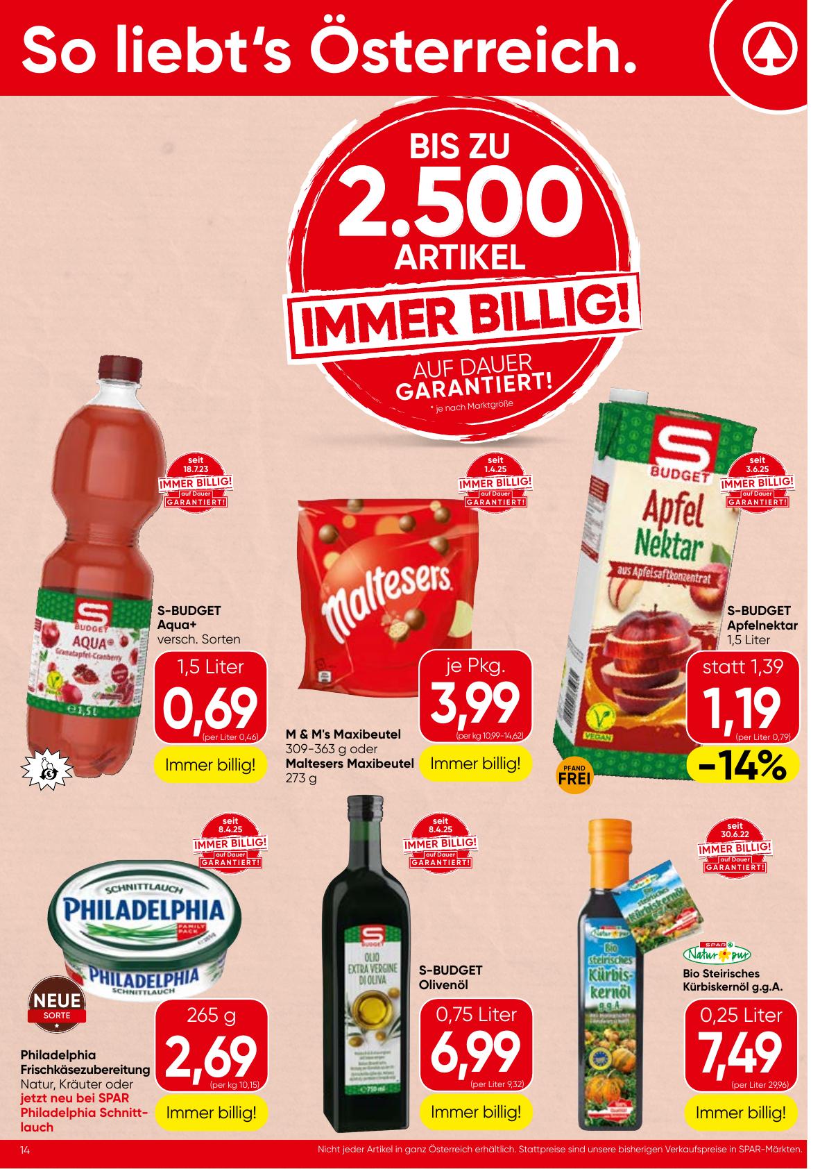 Spar flyer page