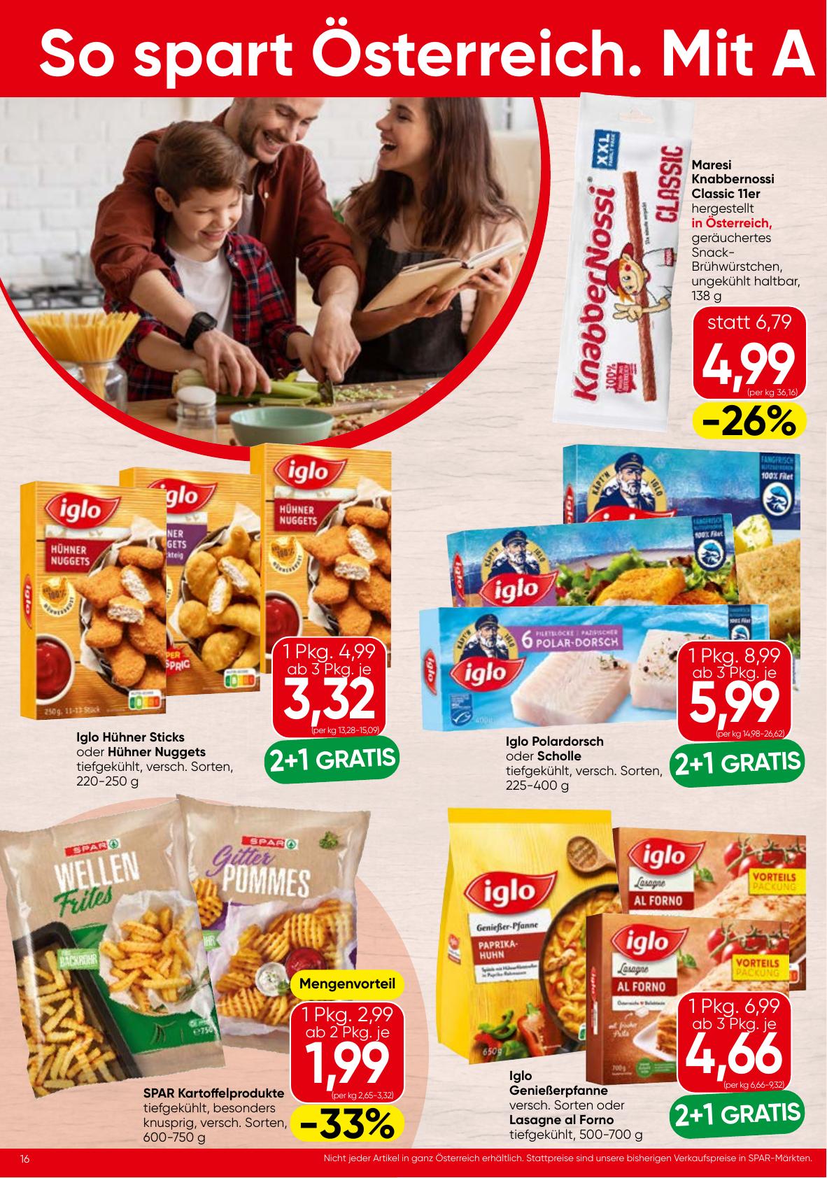 Spar flyer page