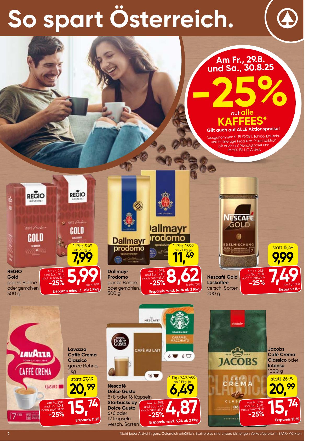 Spar flyer page