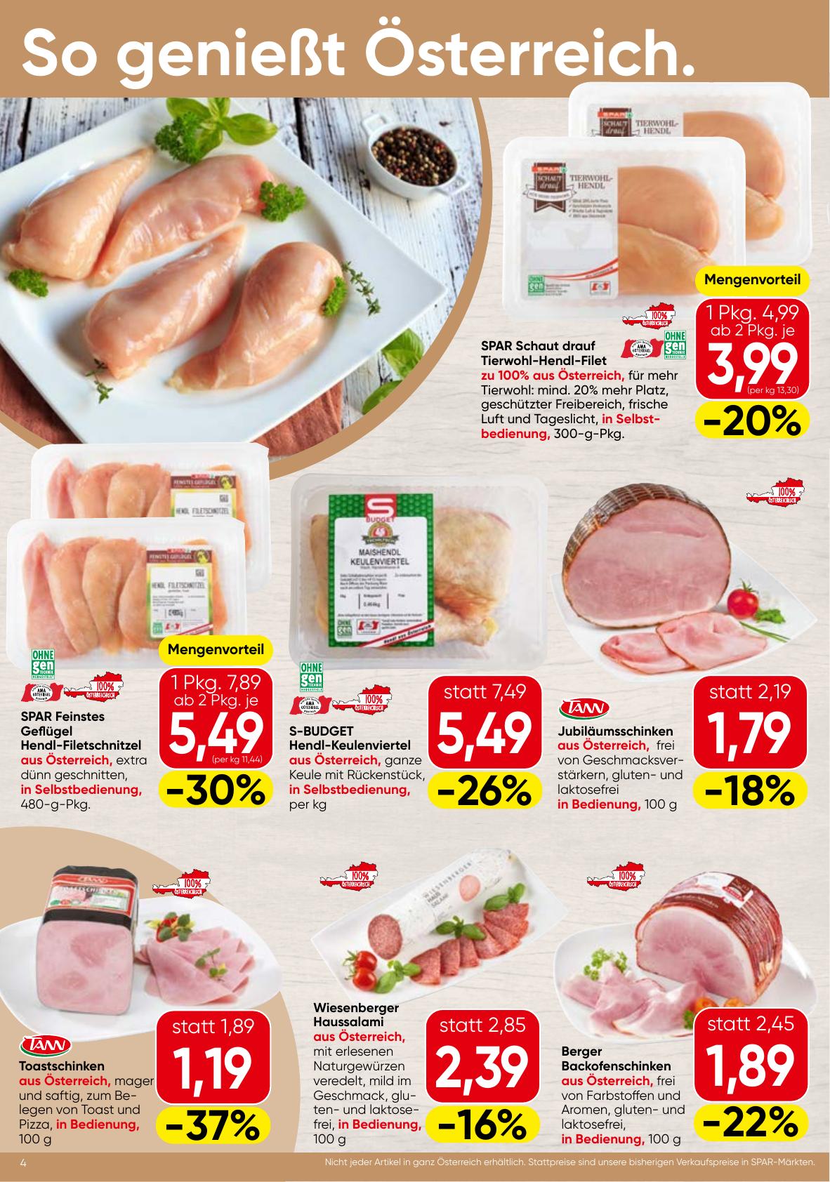 Spar flyer page