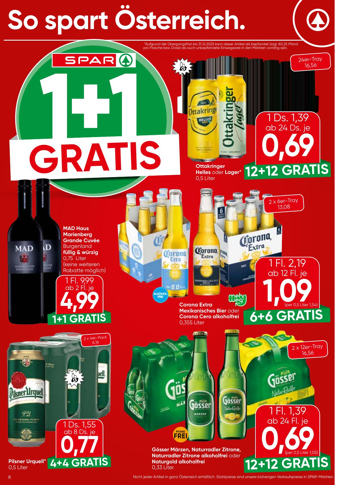 Spar flyer page