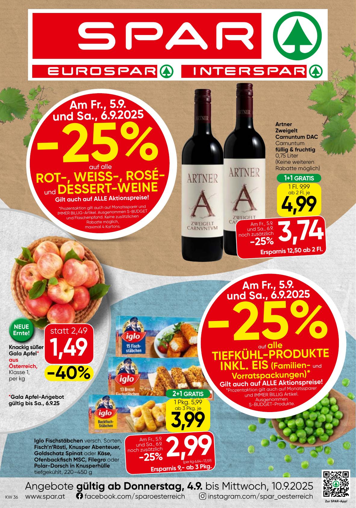 Spar flyer page