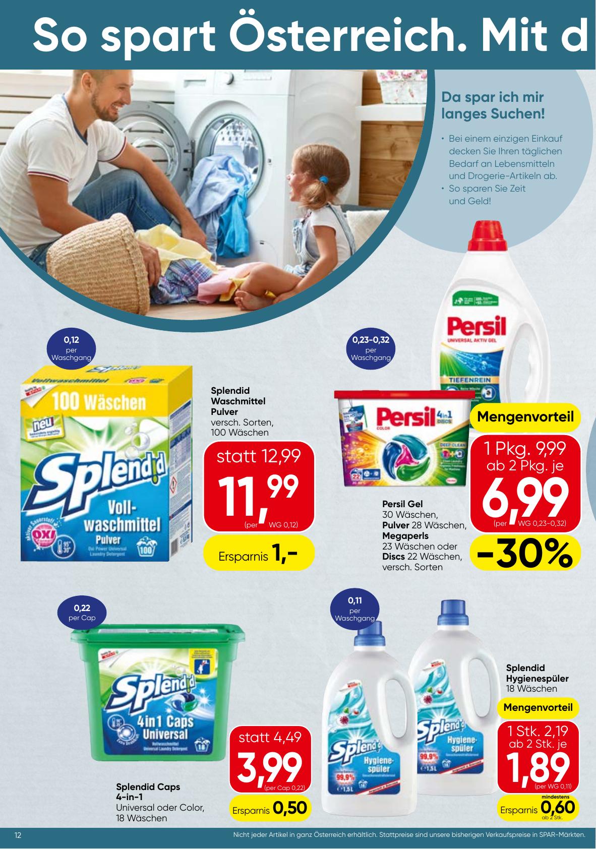 Spar flyer page