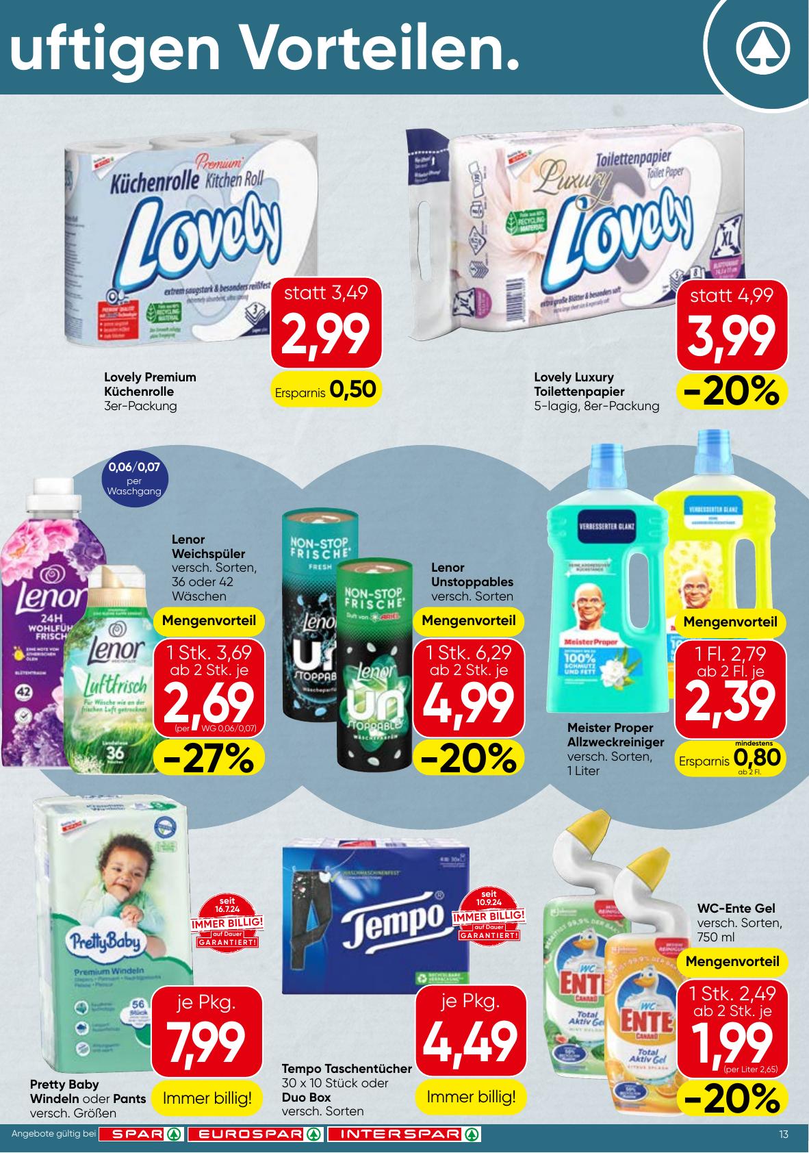 Spar flyer page