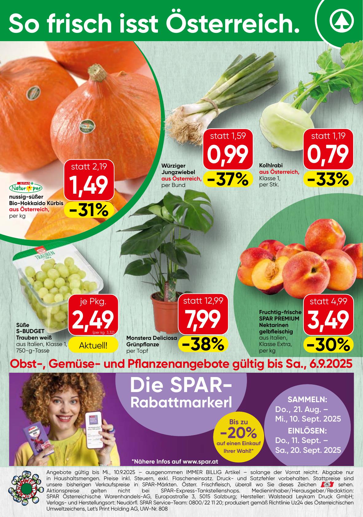 Spar flyer page