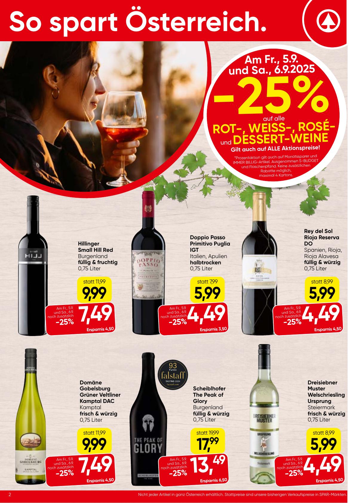 Spar flyer page