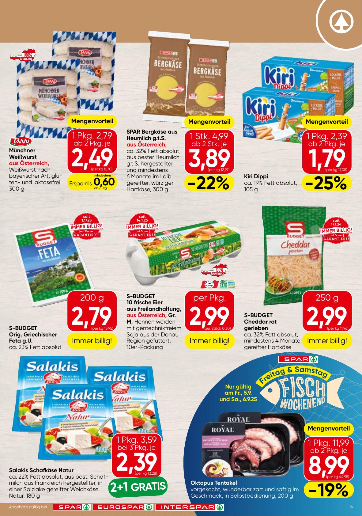 Spar flyer page