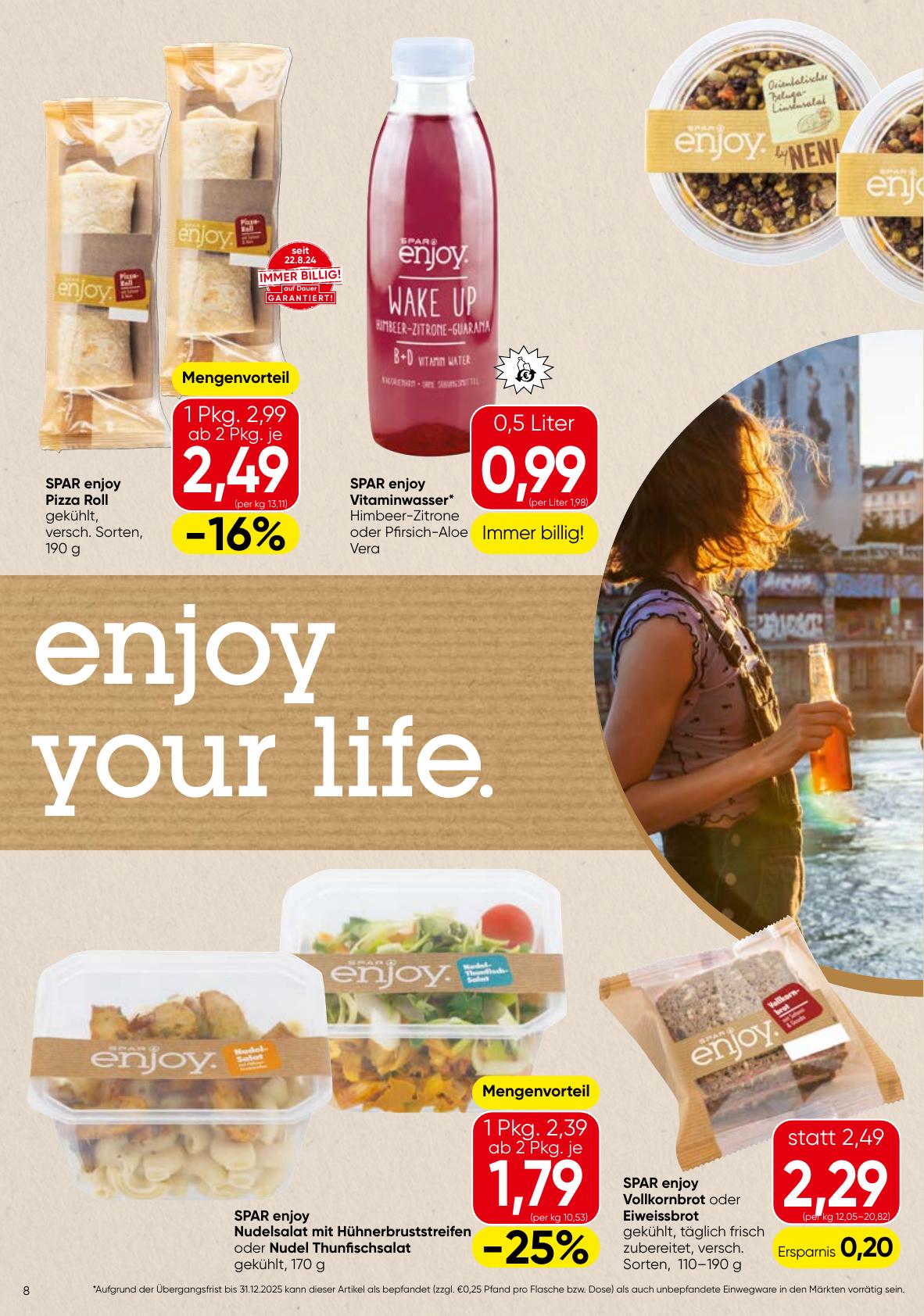 Spar flyer page