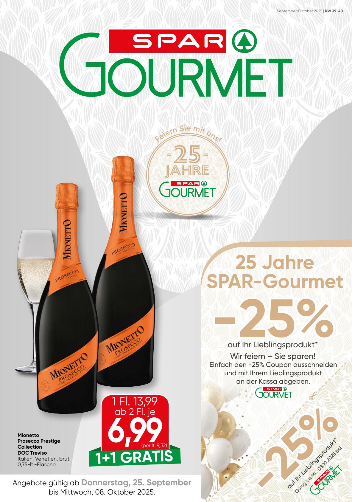 Spar Gourmet flyer page