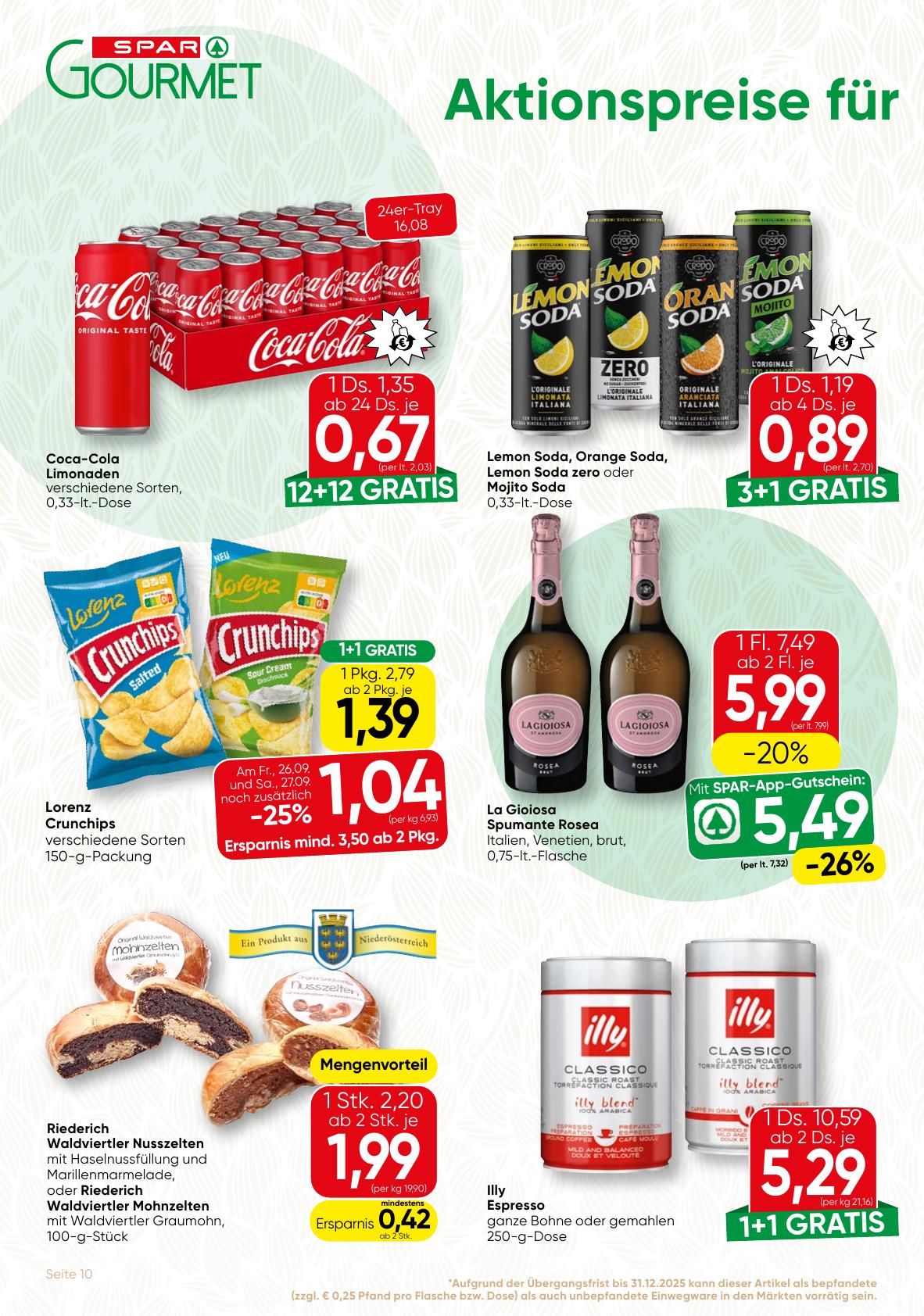 Spar Gourmet flyer page