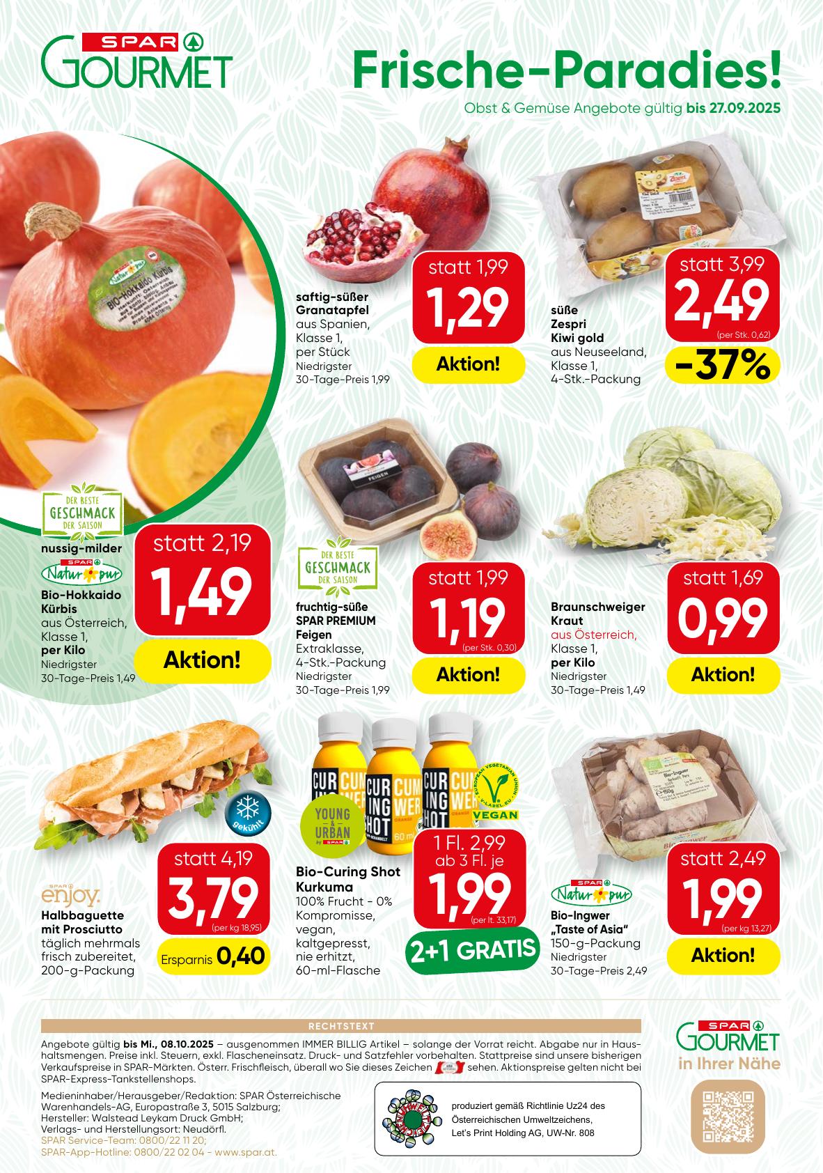 Spar Gourmet flyer page