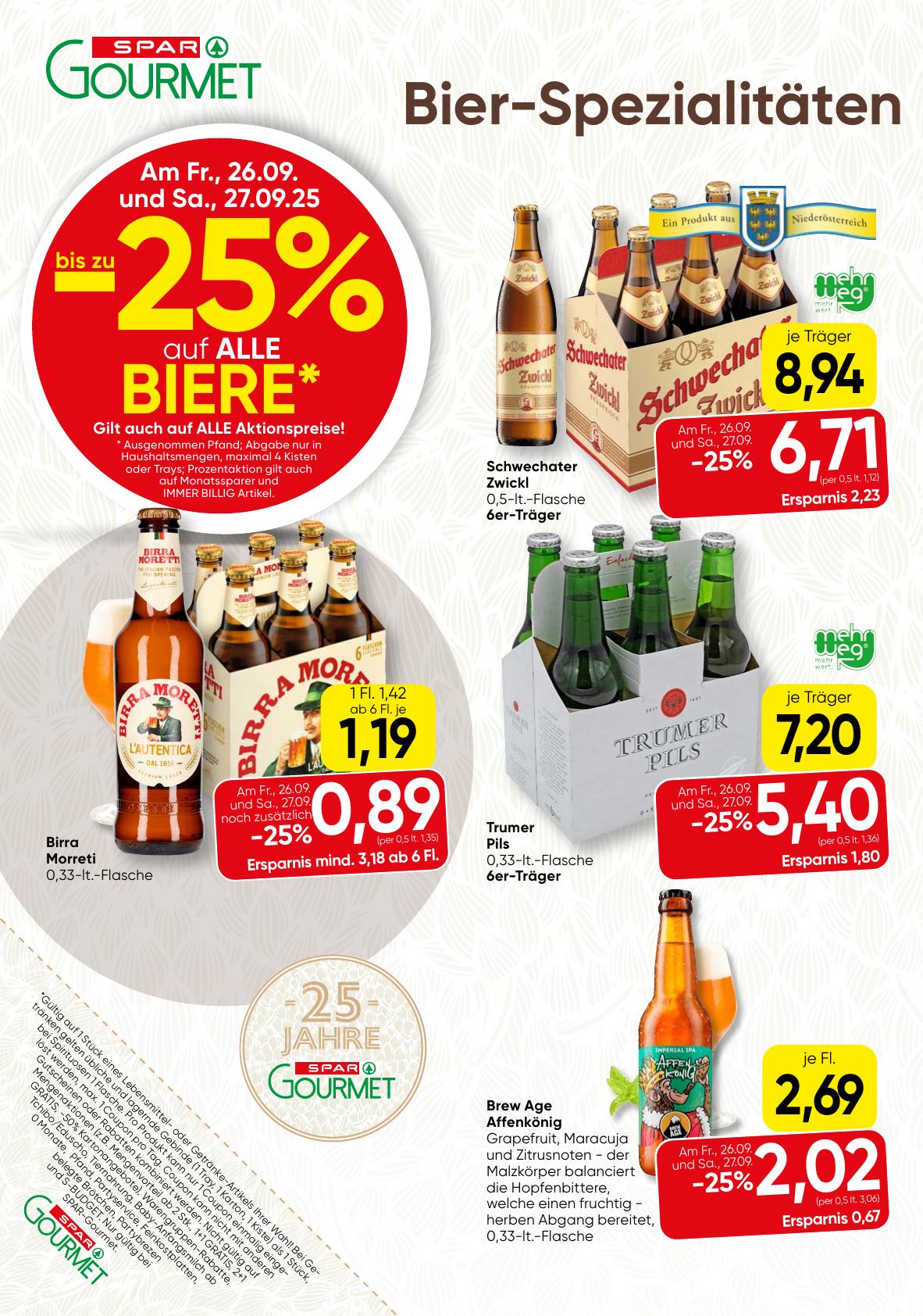 Spar Gourmet flyer page