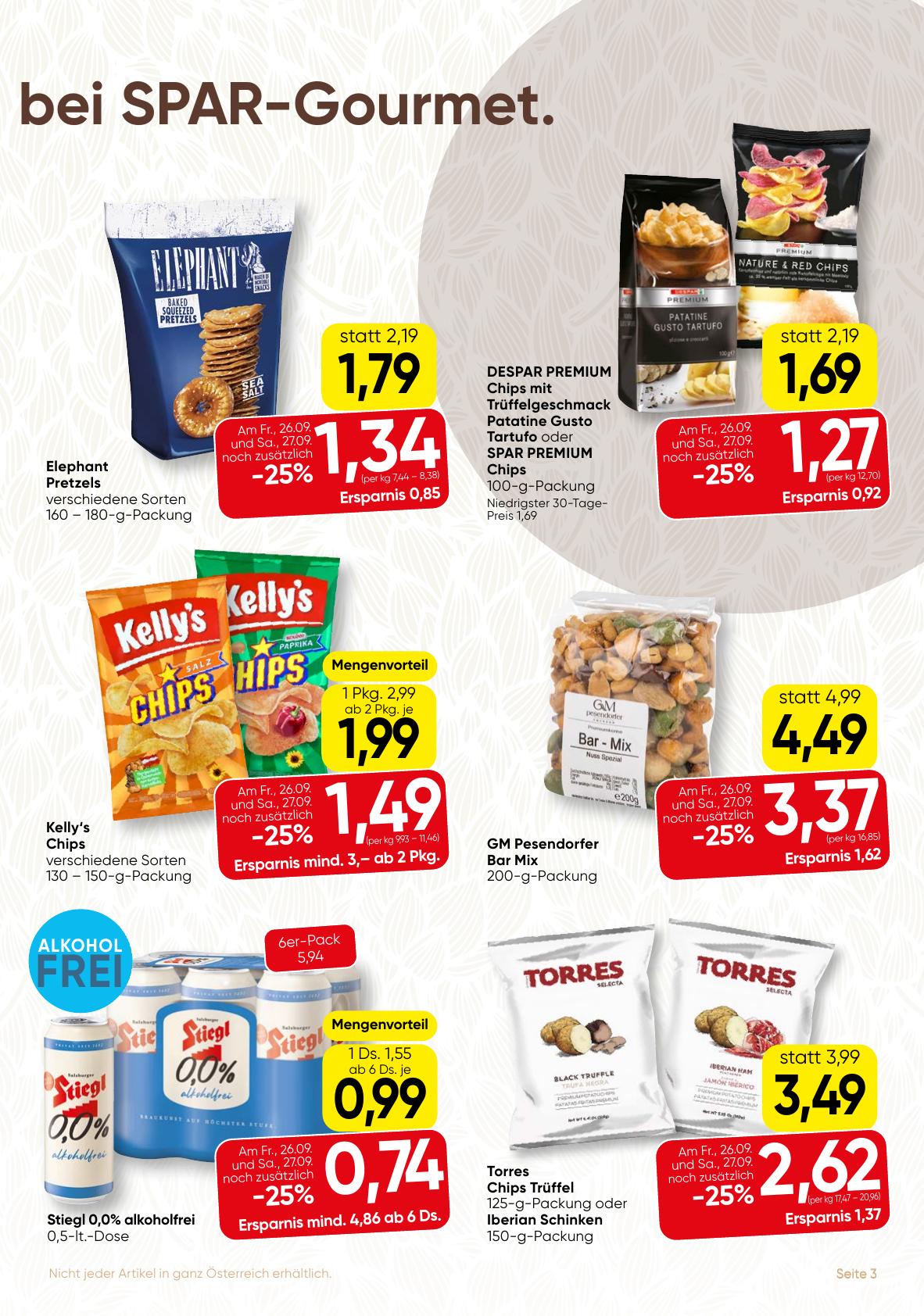 Spar Gourmet flyer page