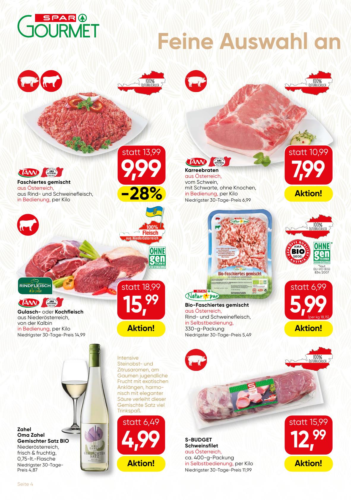 Spar Gourmet flyer page