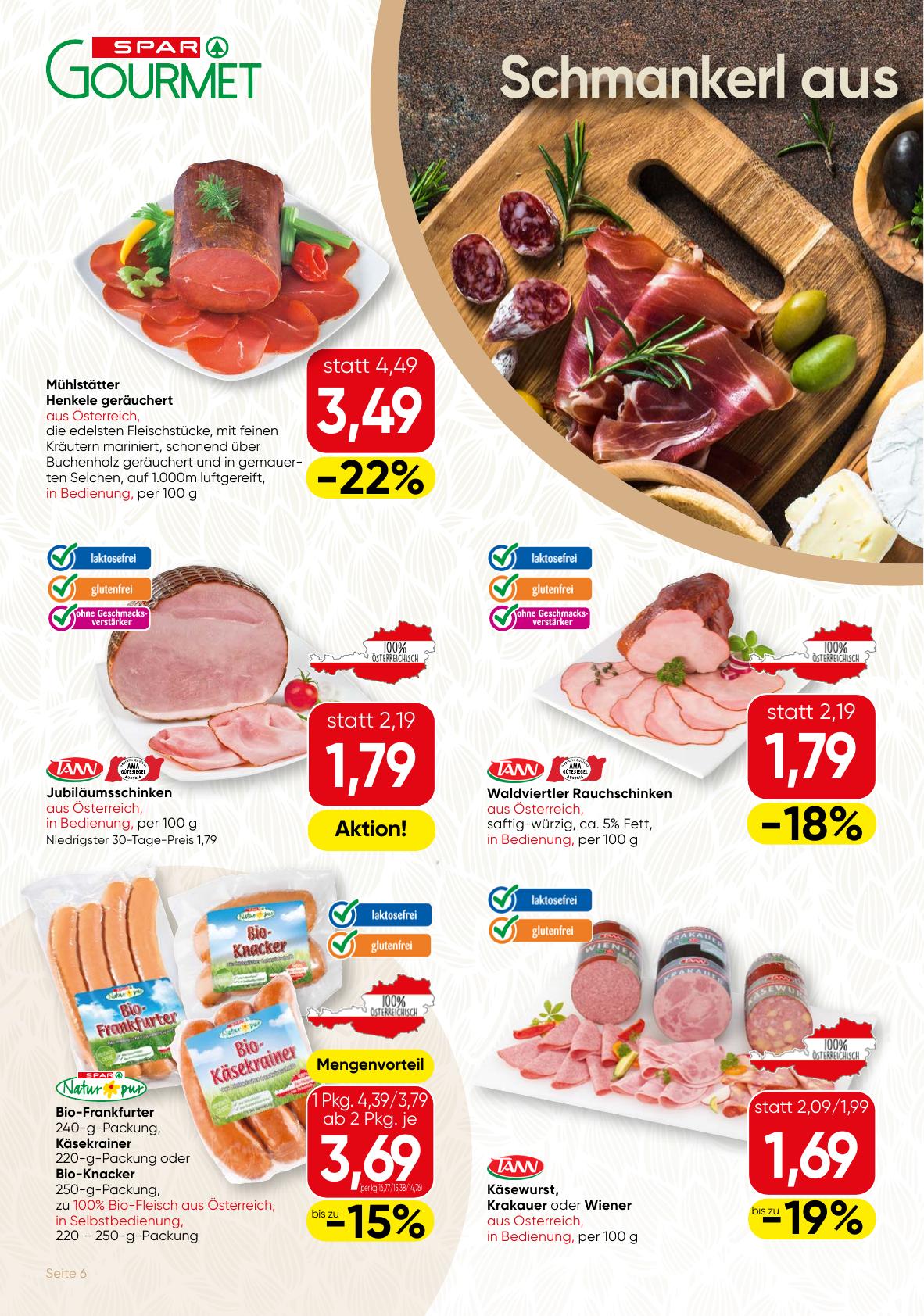 Spar Gourmet flyer page