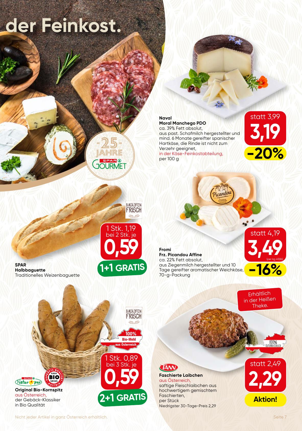 Spar Gourmet flyer page