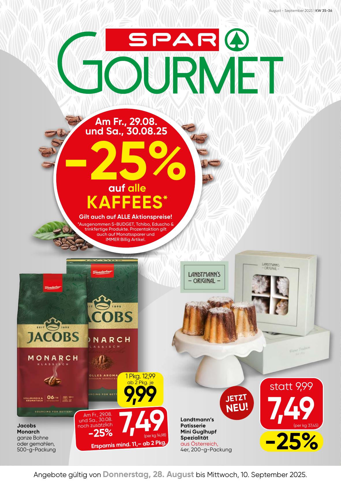 Spar Gourmet flyer page