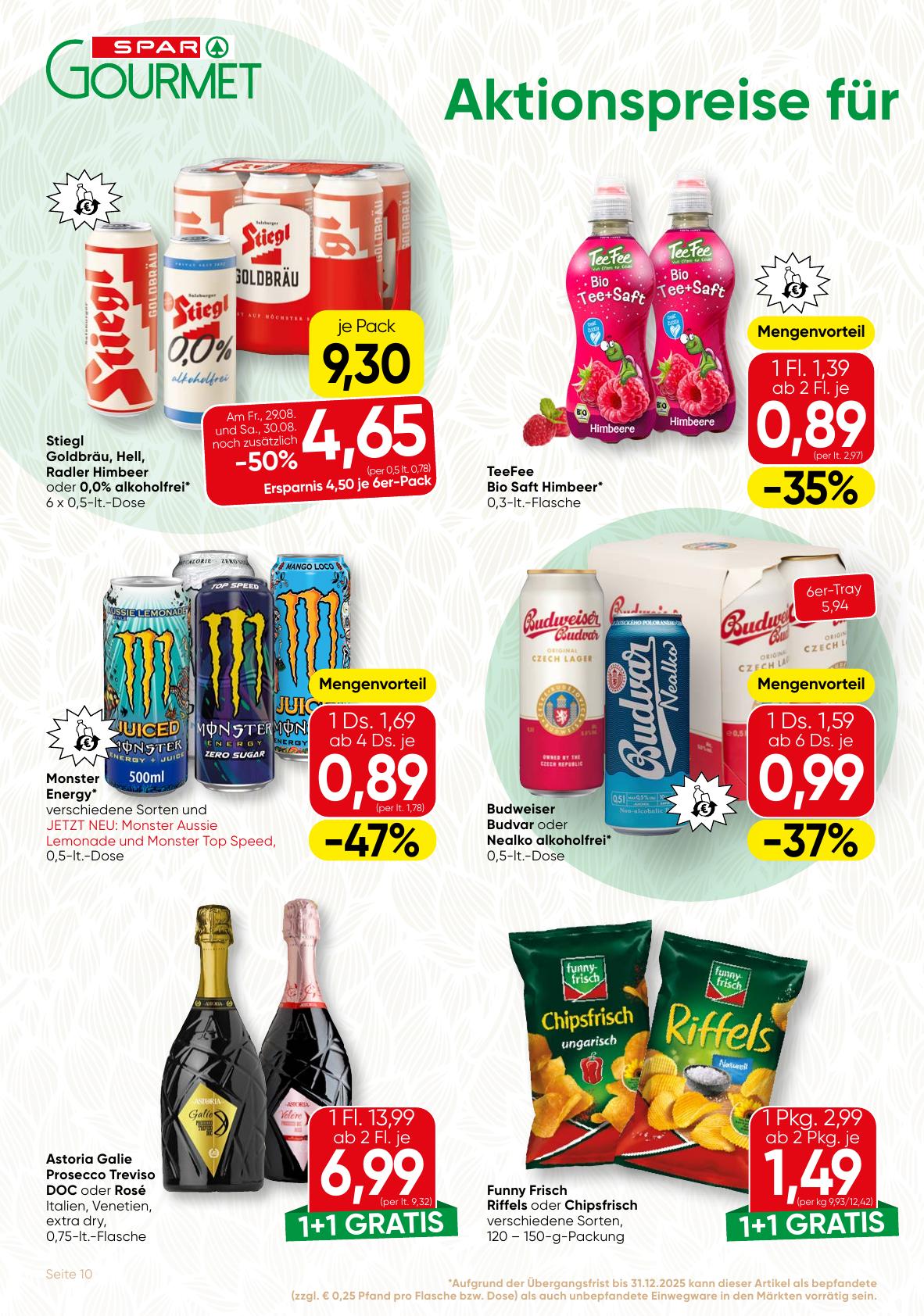 Spar Gourmet flyer page