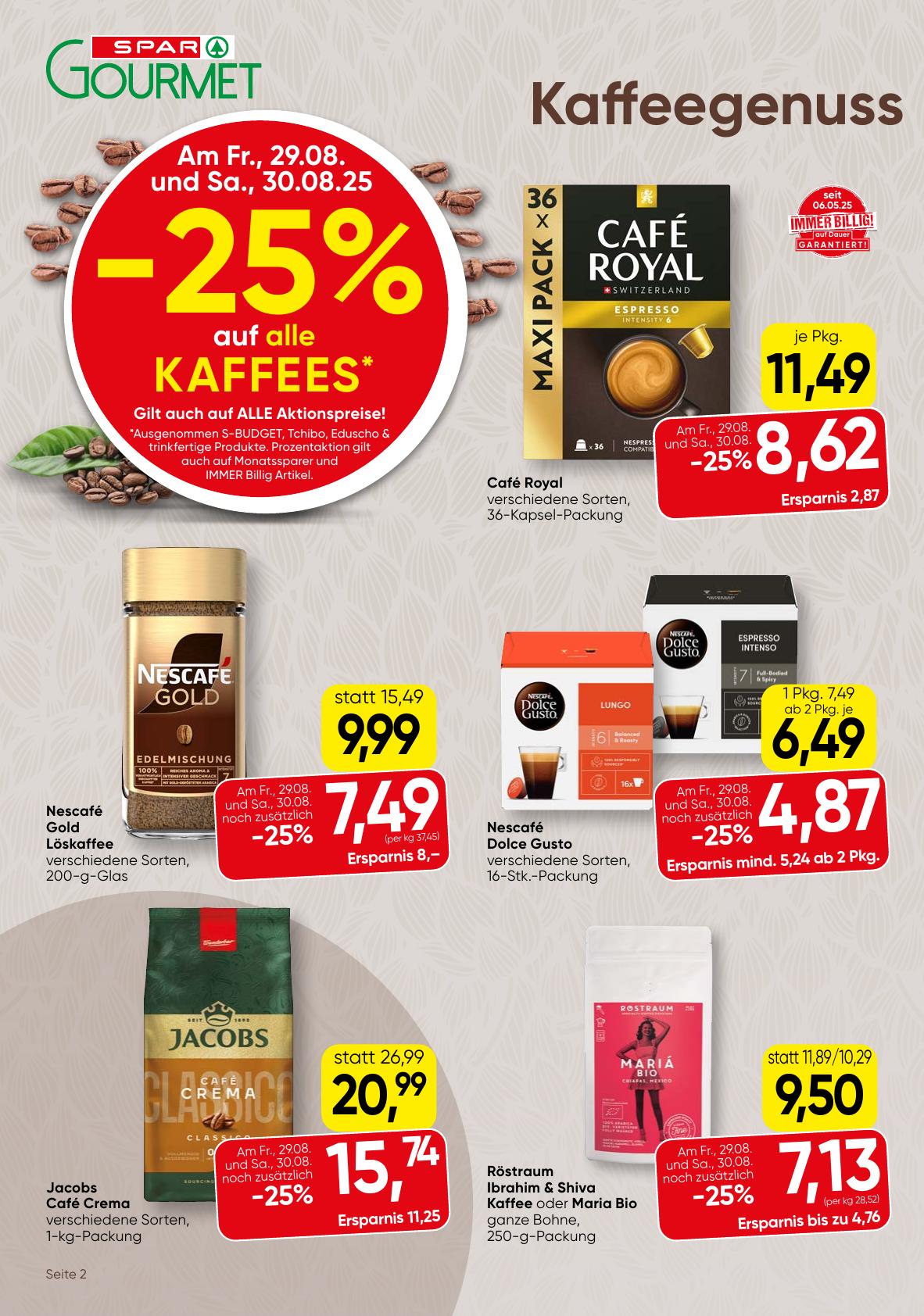 Spar Gourmet flyer page