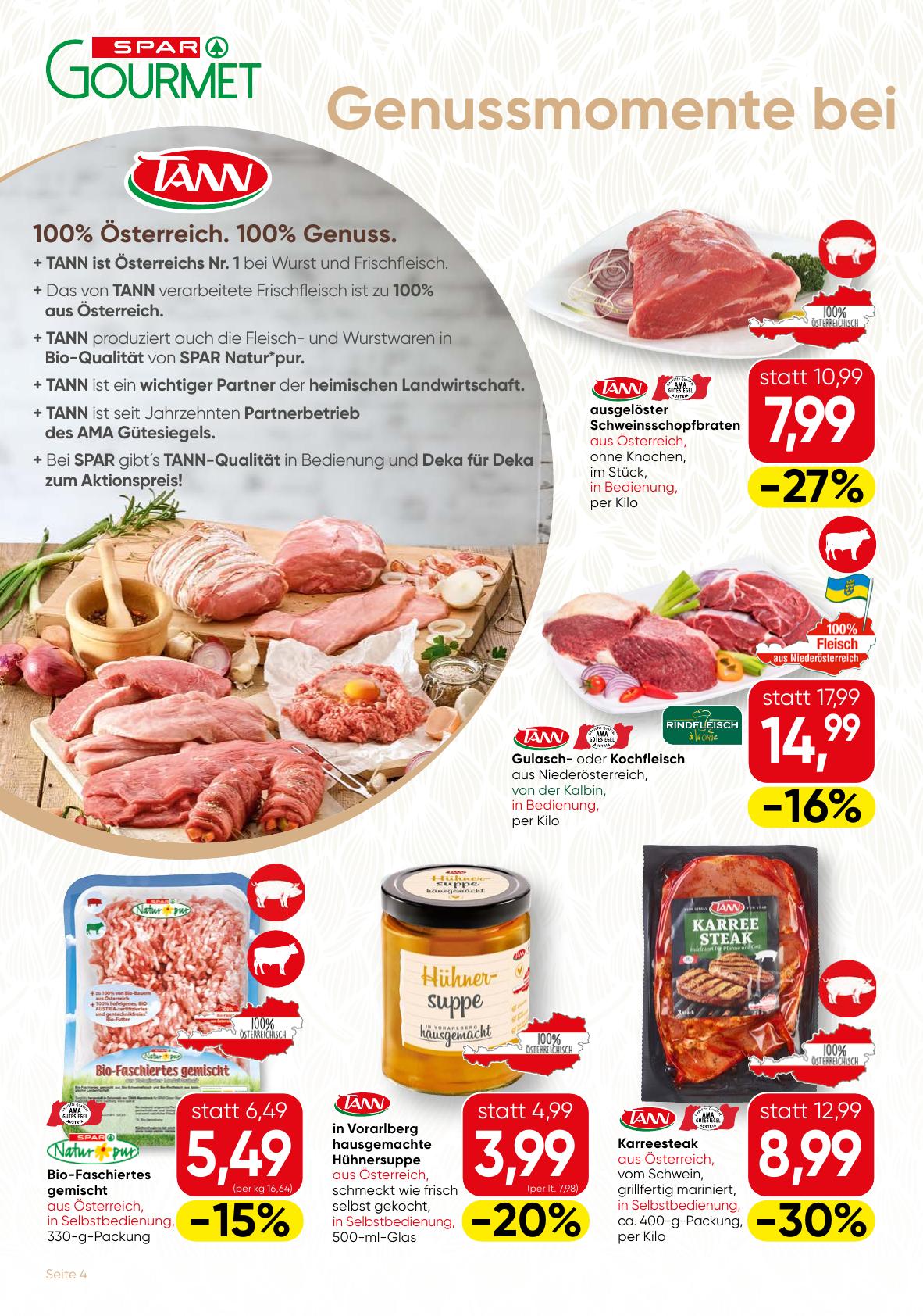 Spar Gourmet flyer page