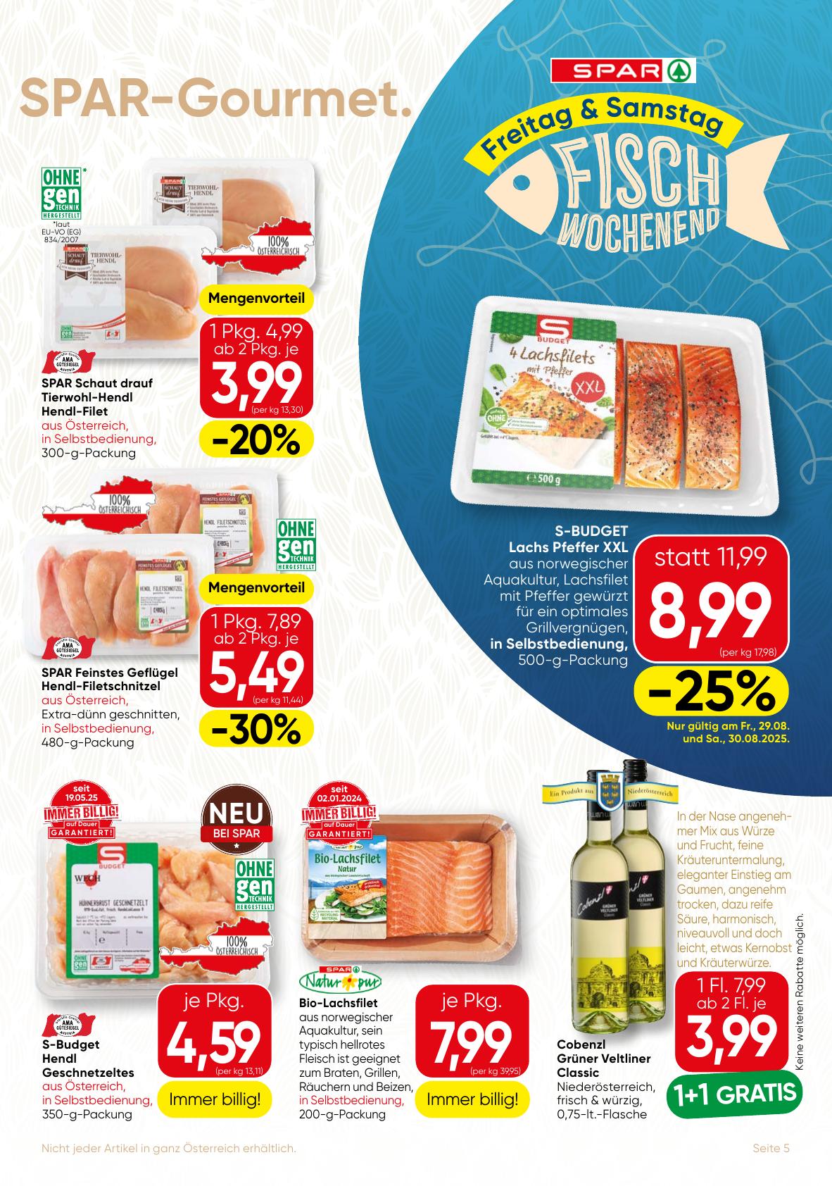 Spar Gourmet flyer page