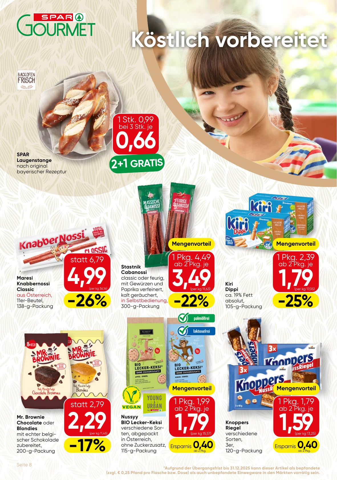 Spar Gourmet flyer page