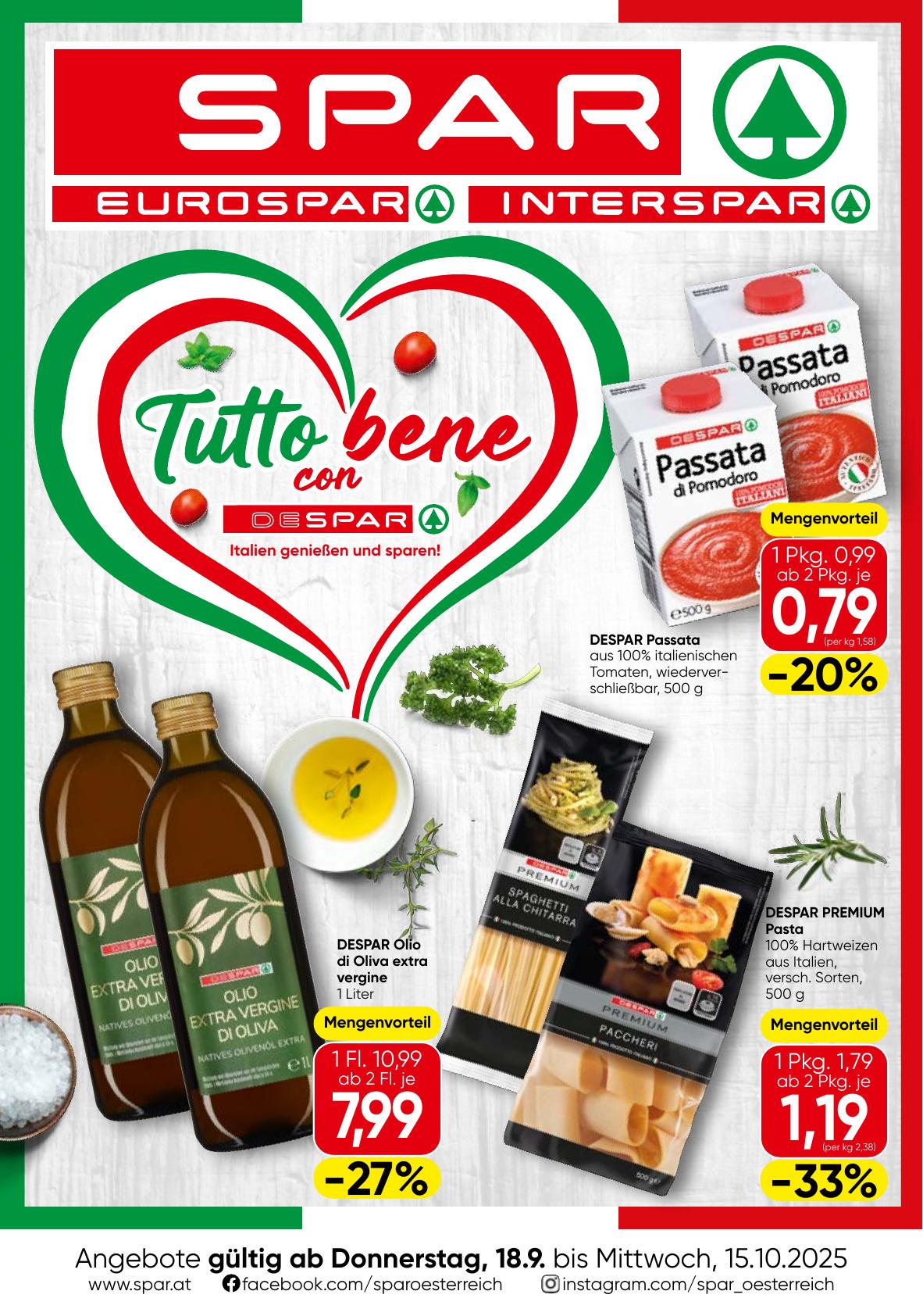 Spar Katalog flyer page