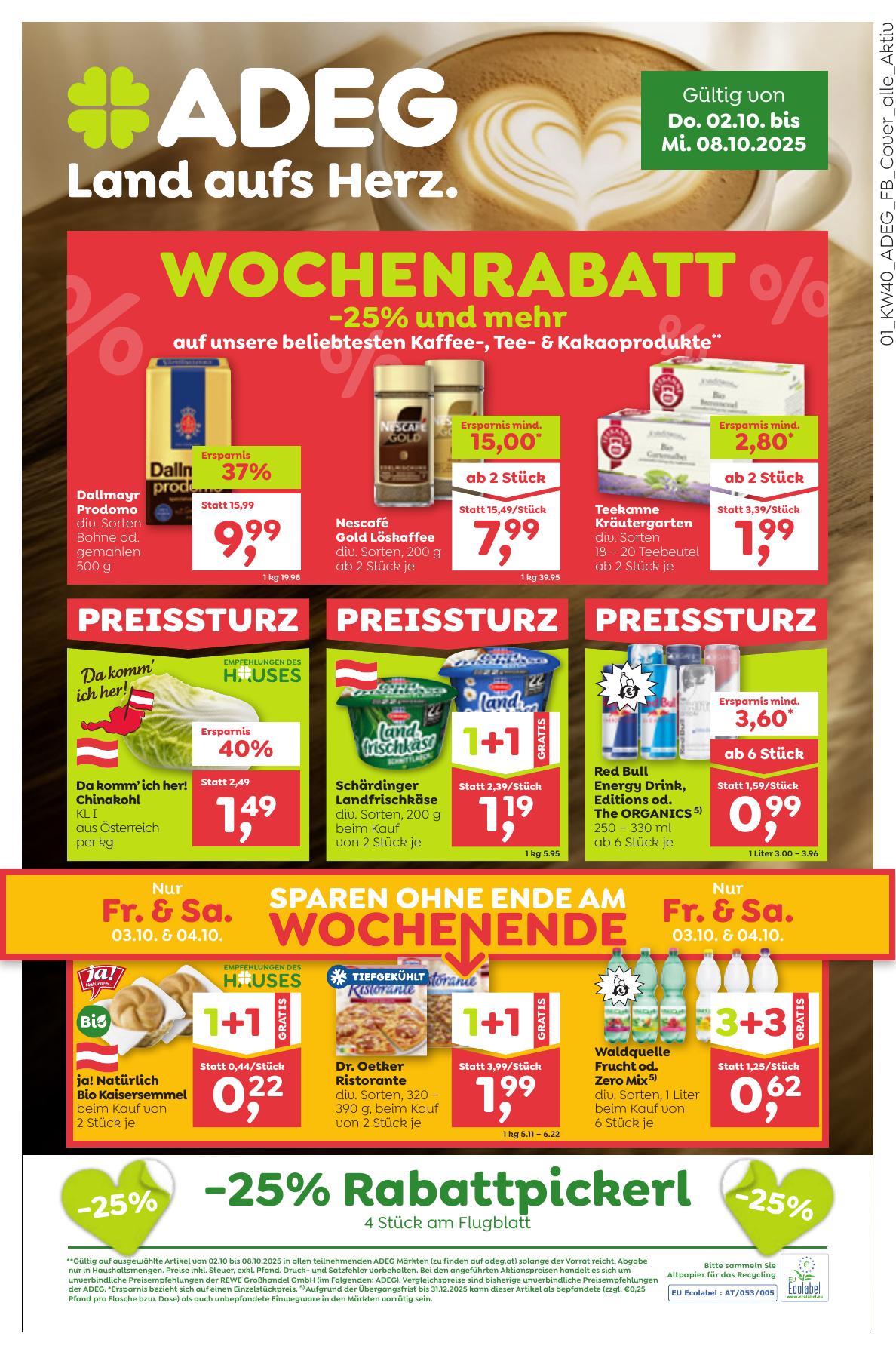 Adeg flyer page